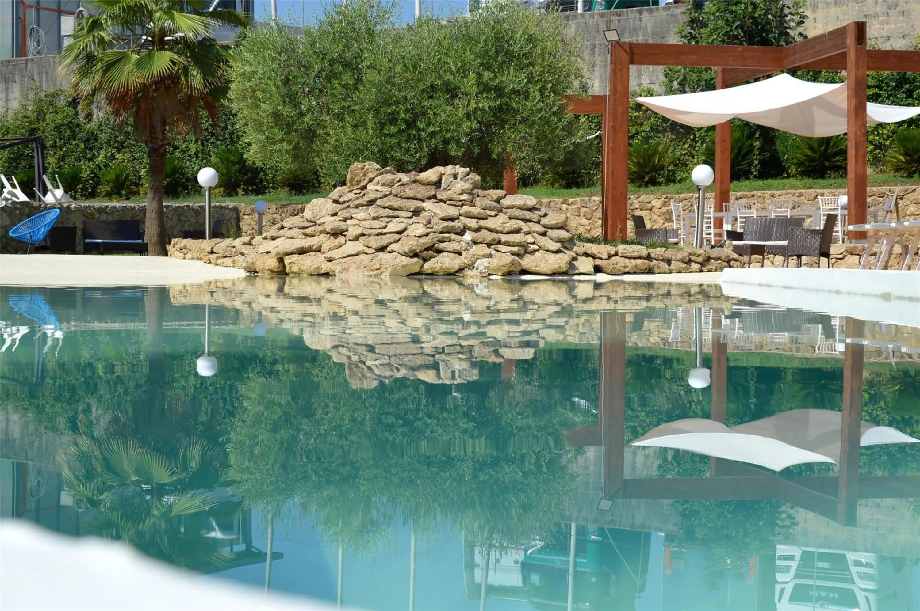 Pool view in Best Western Hotel Colaiaco