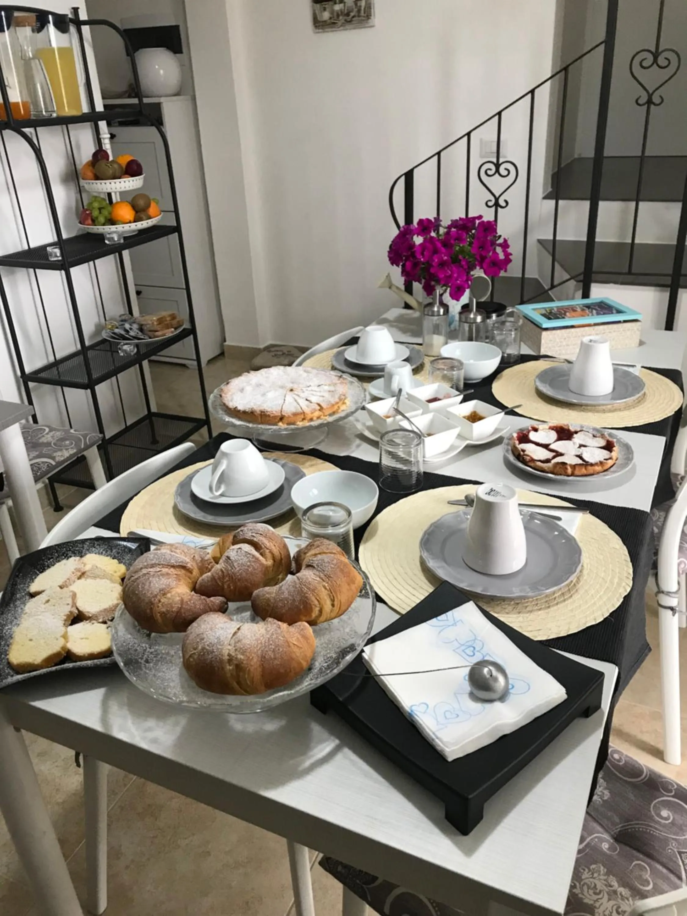 Food and drinks in La Maison de Gabrielè