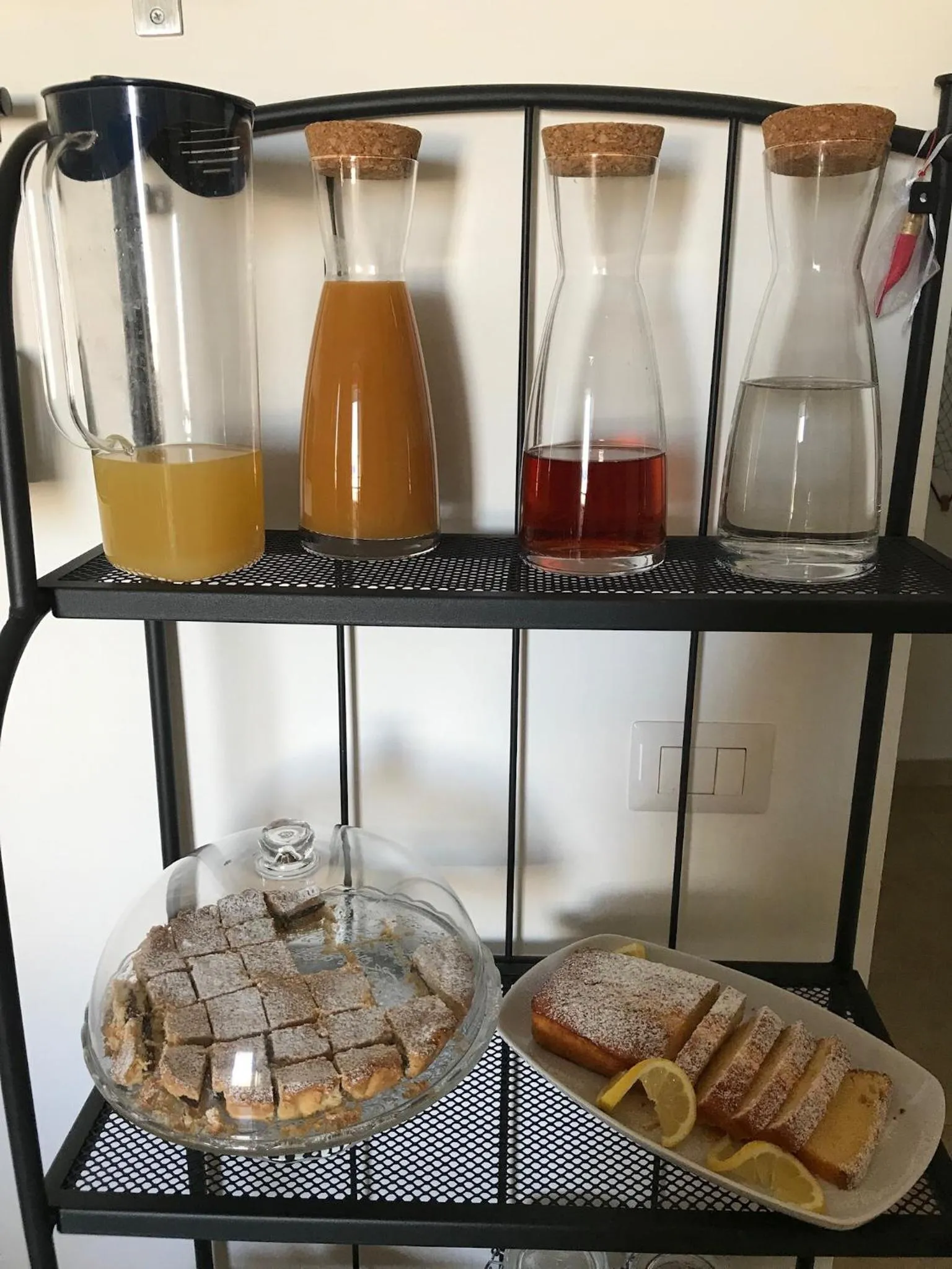 Food and drinks in La Maison de Gabrielè