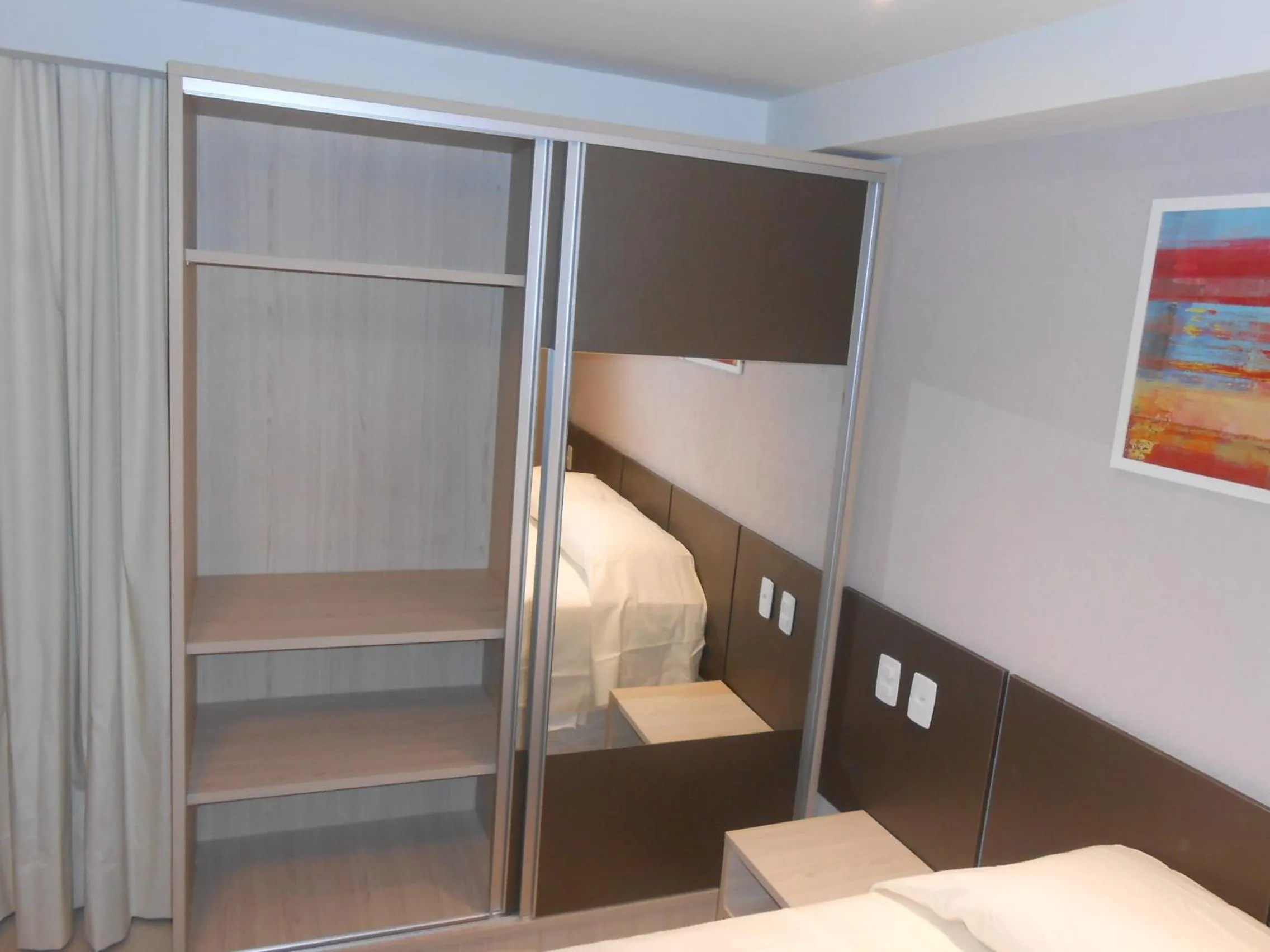 Decorative detail, Bed in Tabatinga Residence Apart Hotel