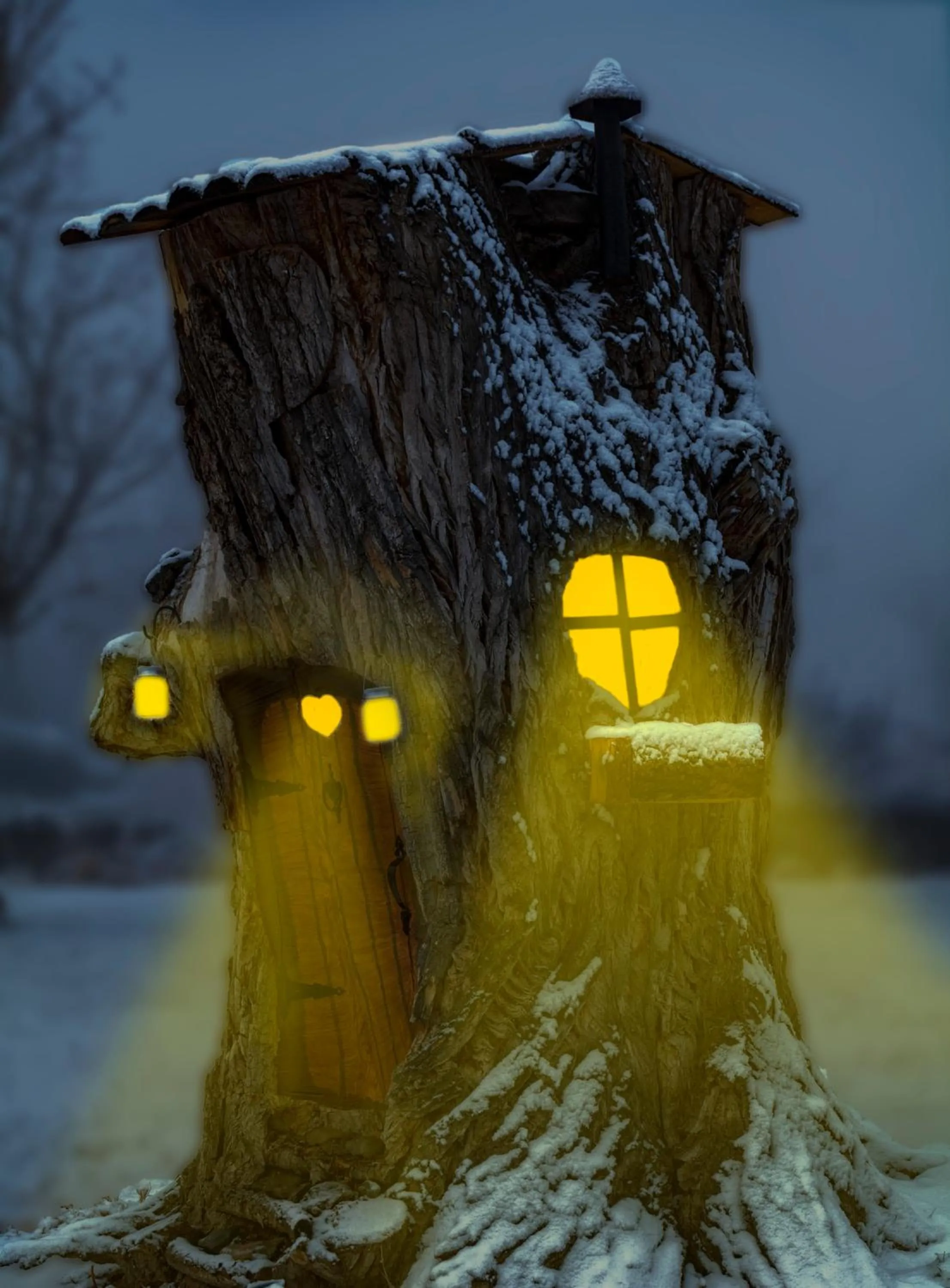 Winter in Dreamcatcher Bed and Breakfast