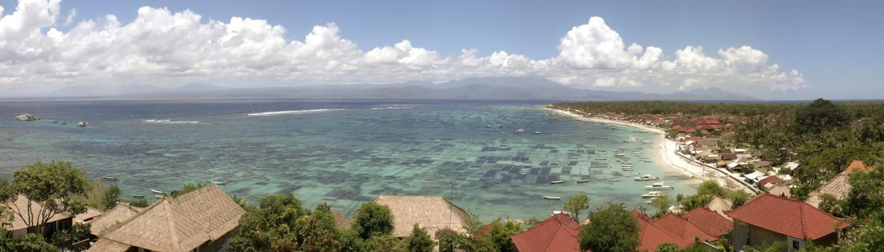 Natural landscape in Lembongan Hostel