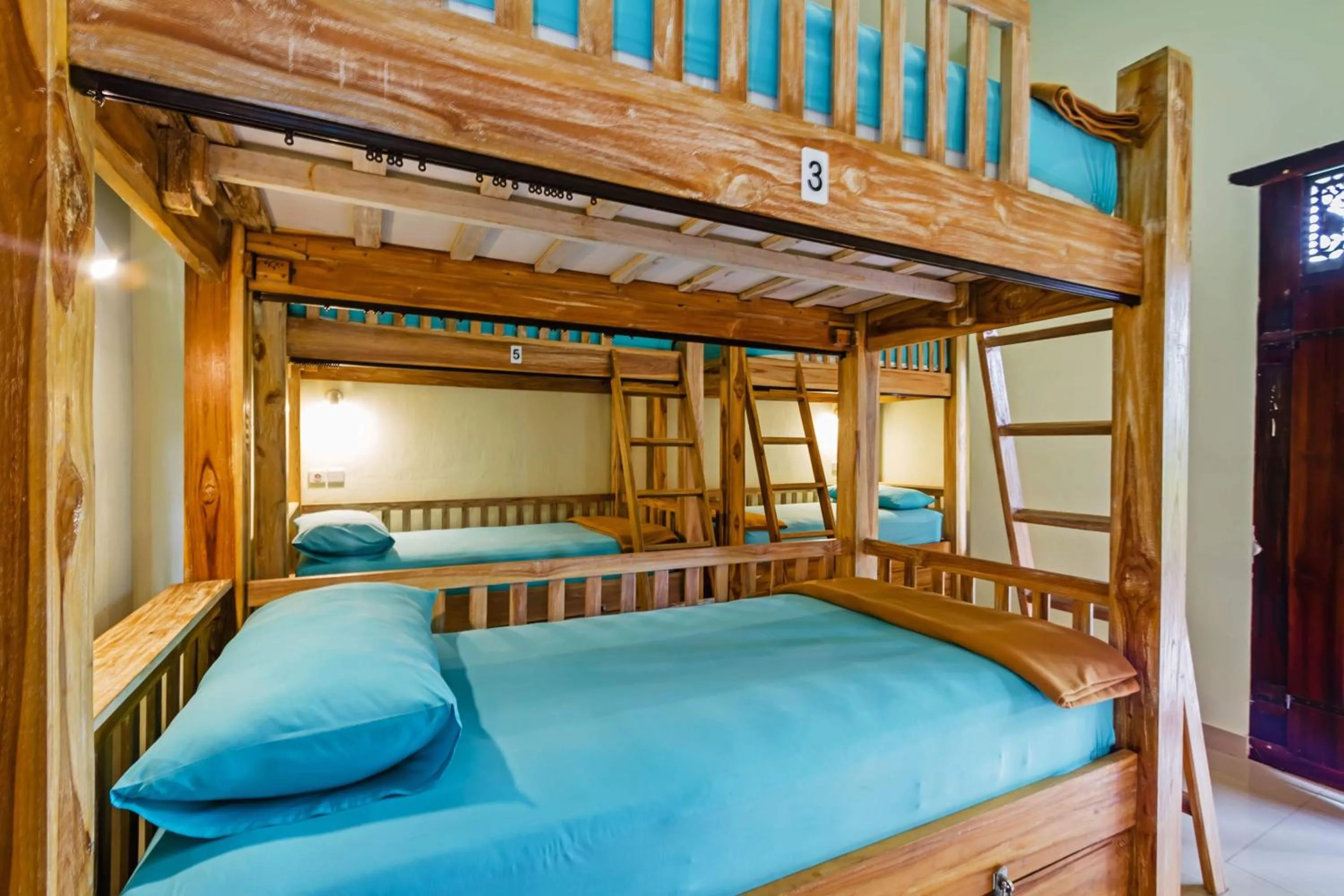 bunk bed, Bed in Lembongan Hostel