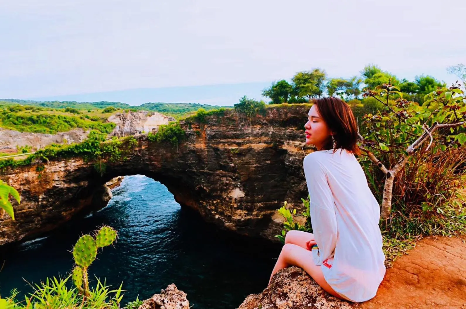 Natural landscape in Lembongan Hostel