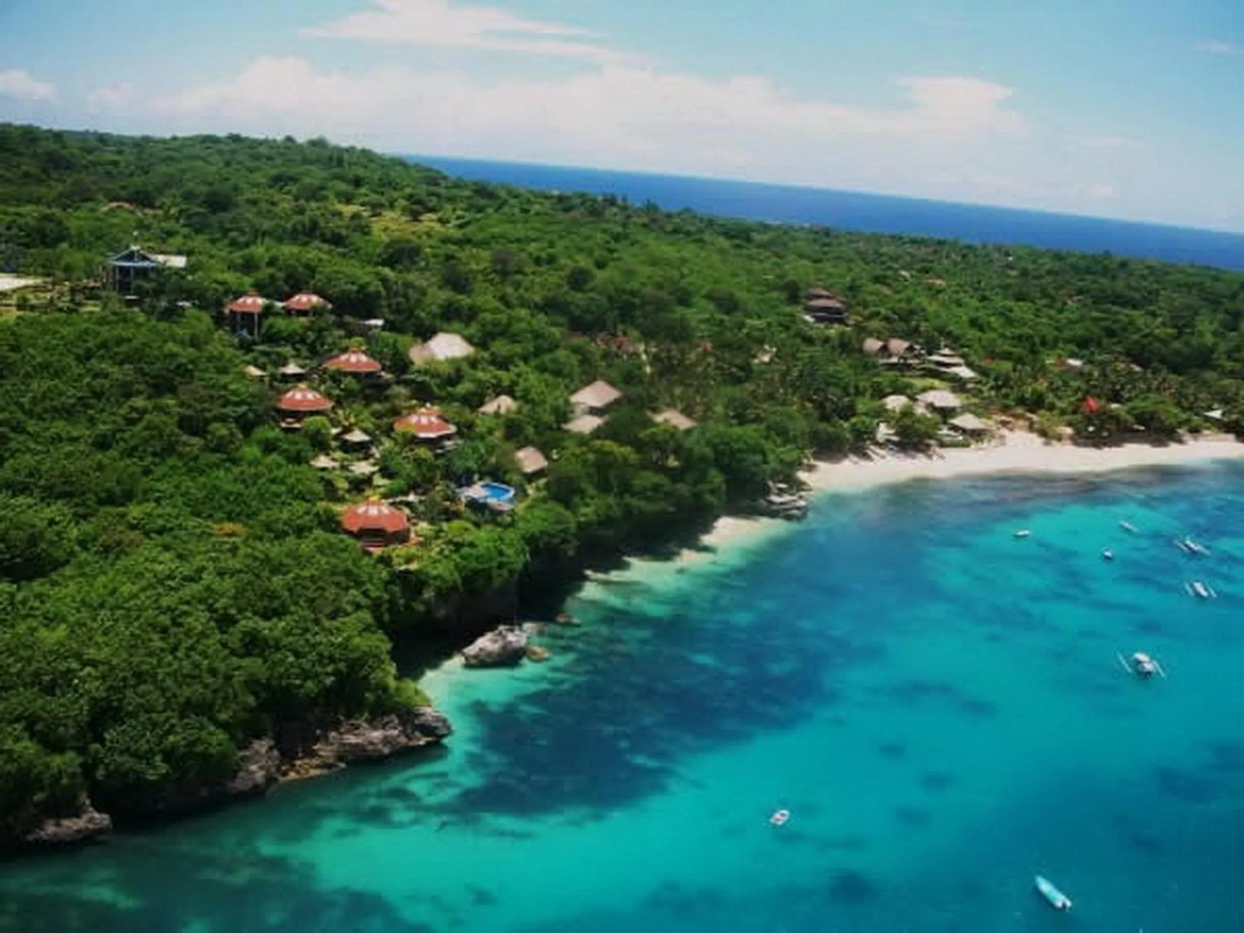 Natural landscape in Lembongan Hostel