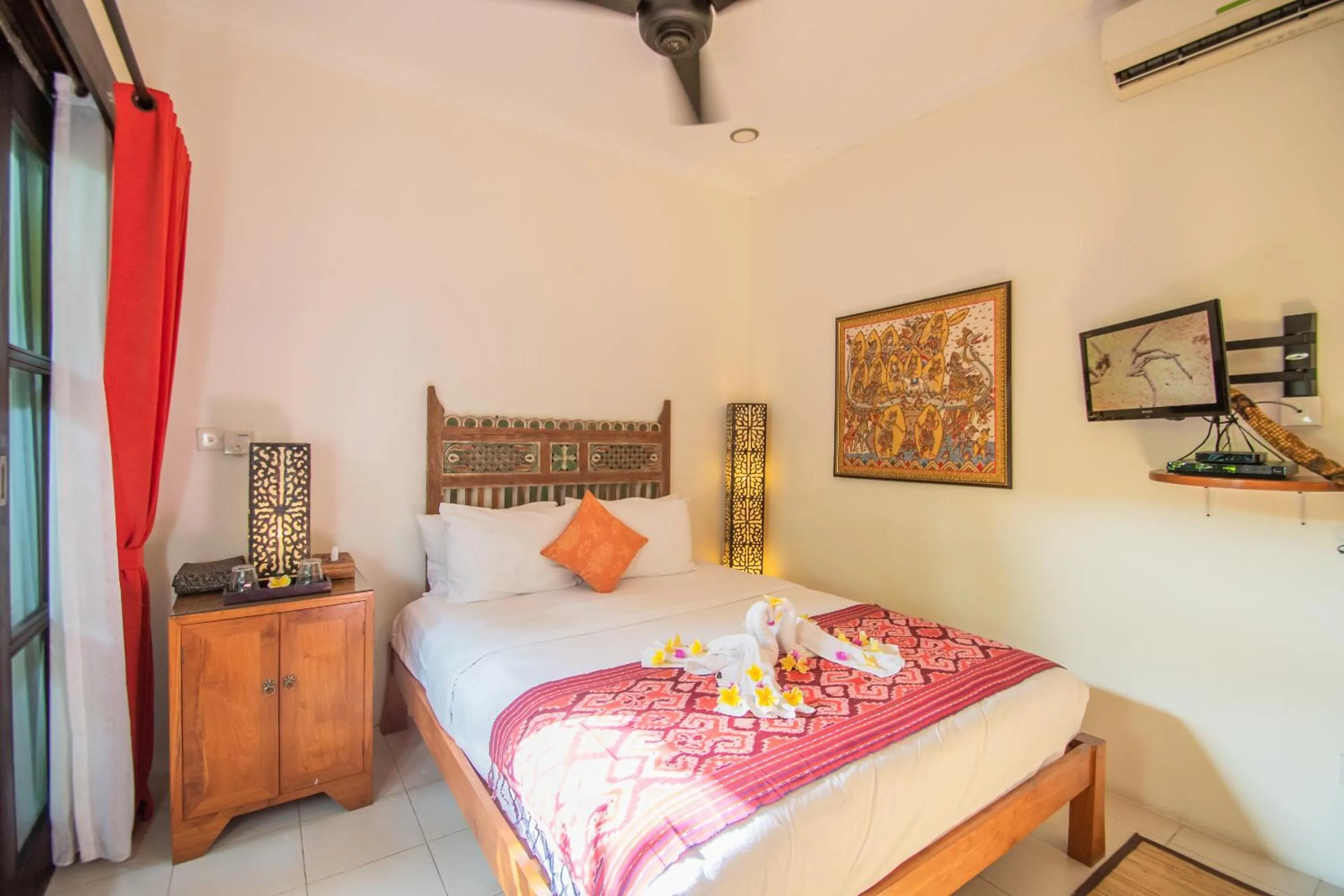 Bed in Kembali Lagi Guest House