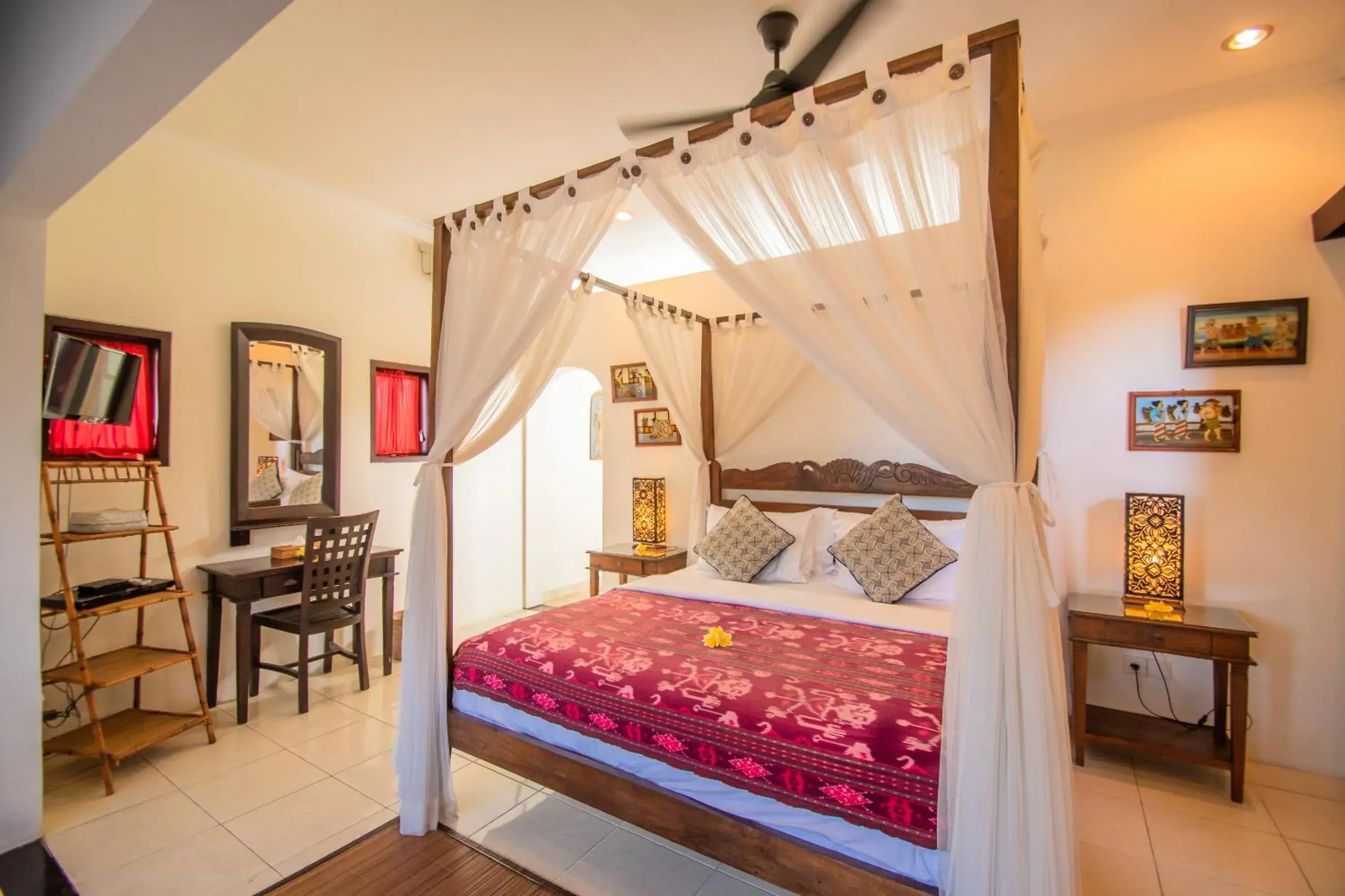 Bed in Kembali Lagi Guest House Bed in Kembali Lagi Guest House