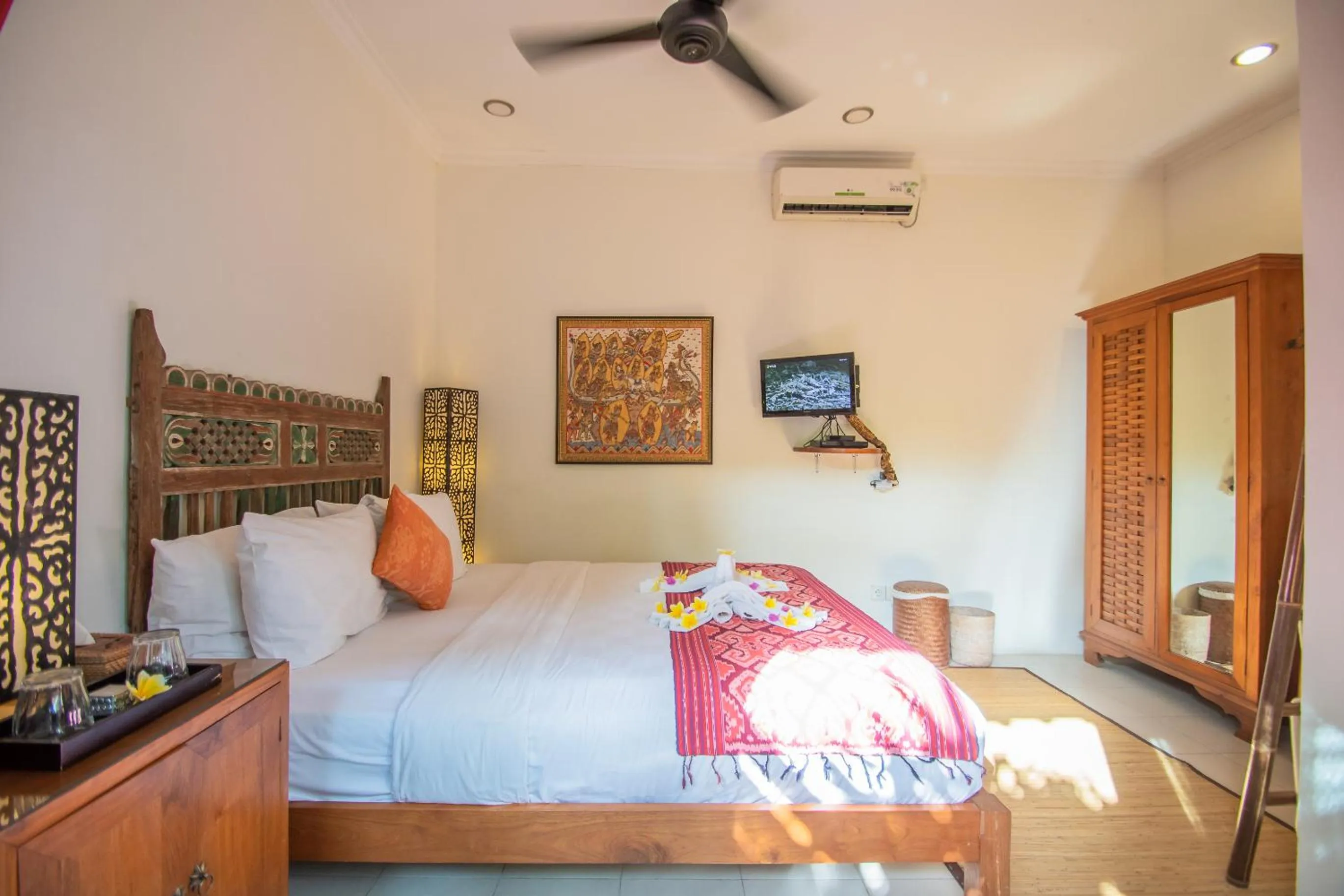 Bed in Kembali Lagi Guest House