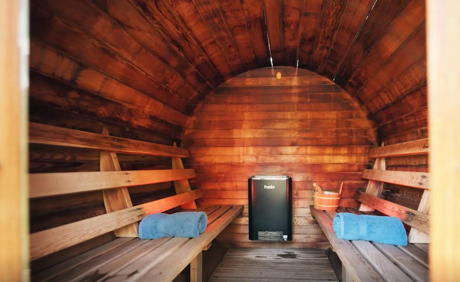 Sauna in Logis Auberge Les Murets Hotel Restaurant Spa