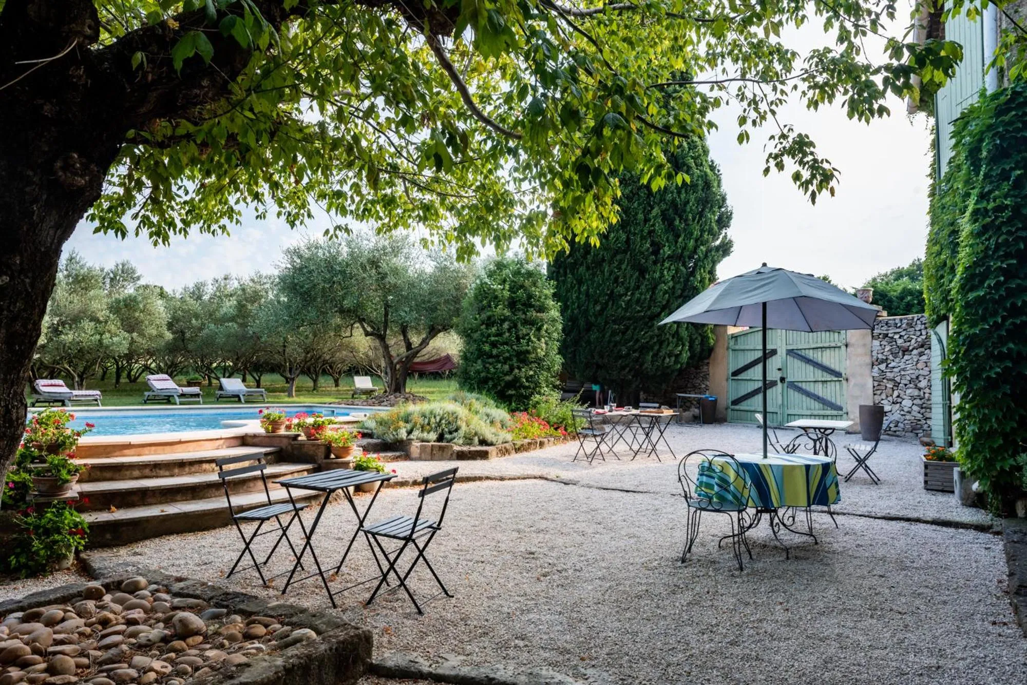 Garden in Mas de l'arrivette