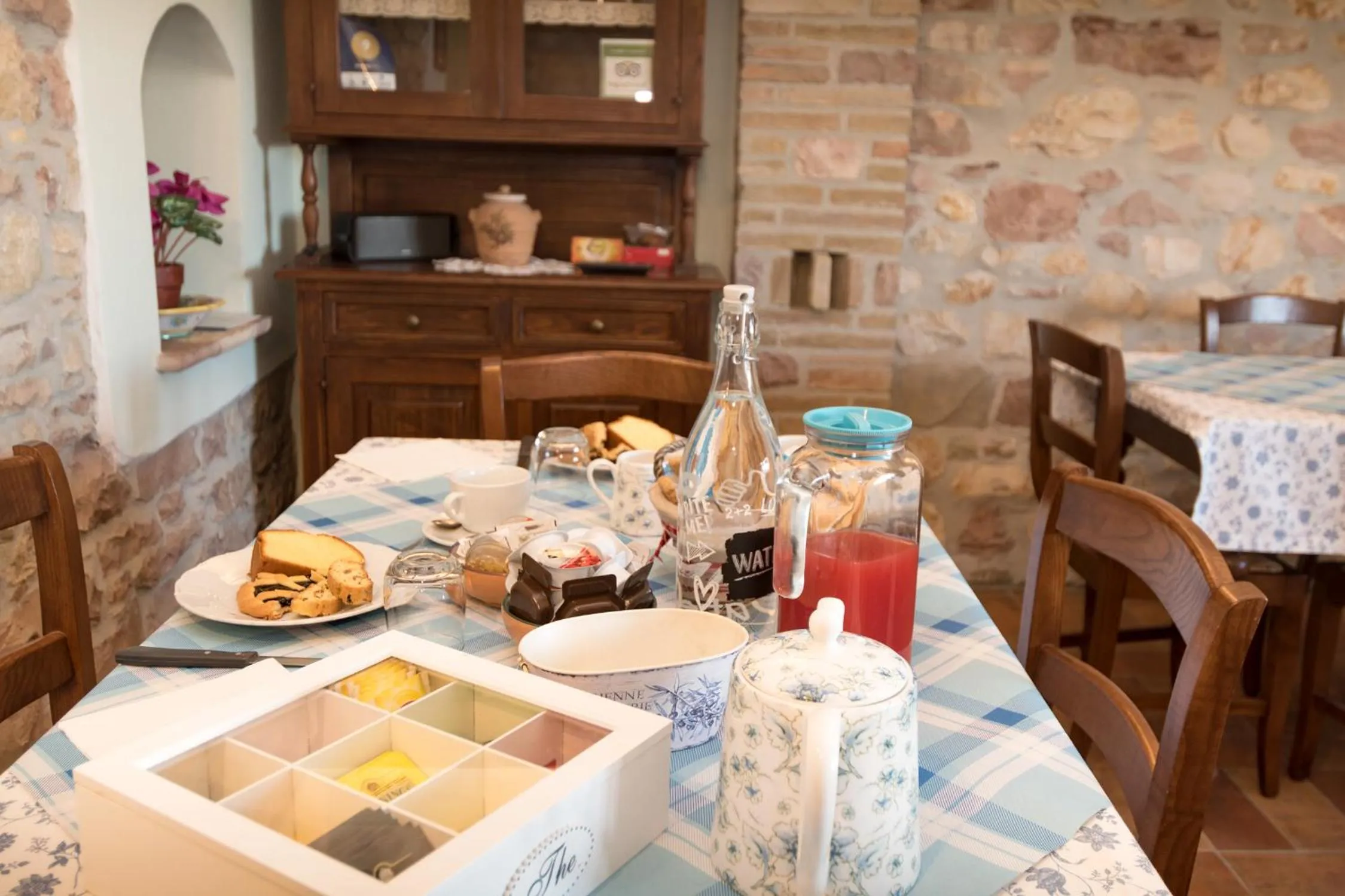 Dining area in La Piaggia