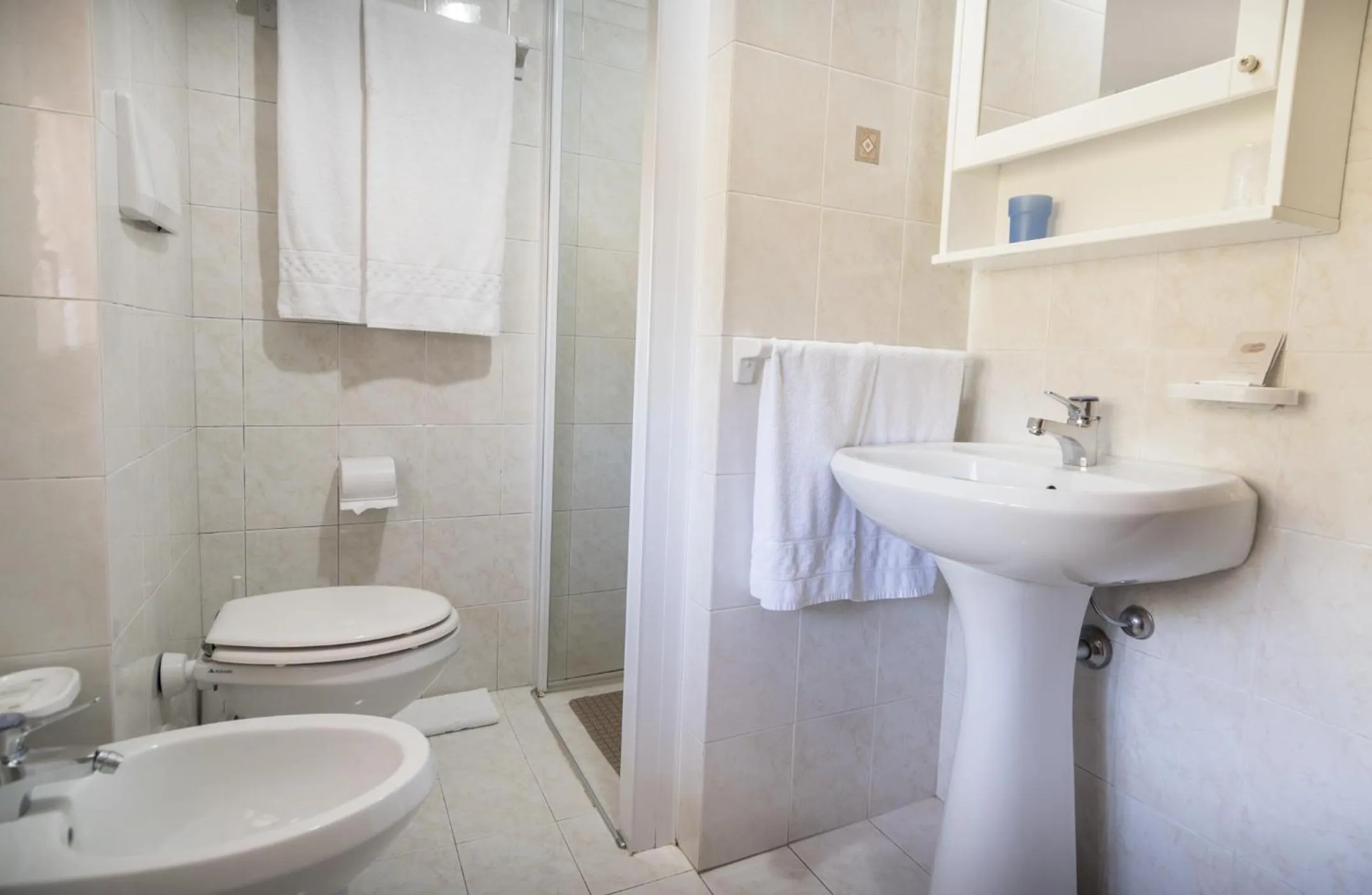 Shower in La Piaggia