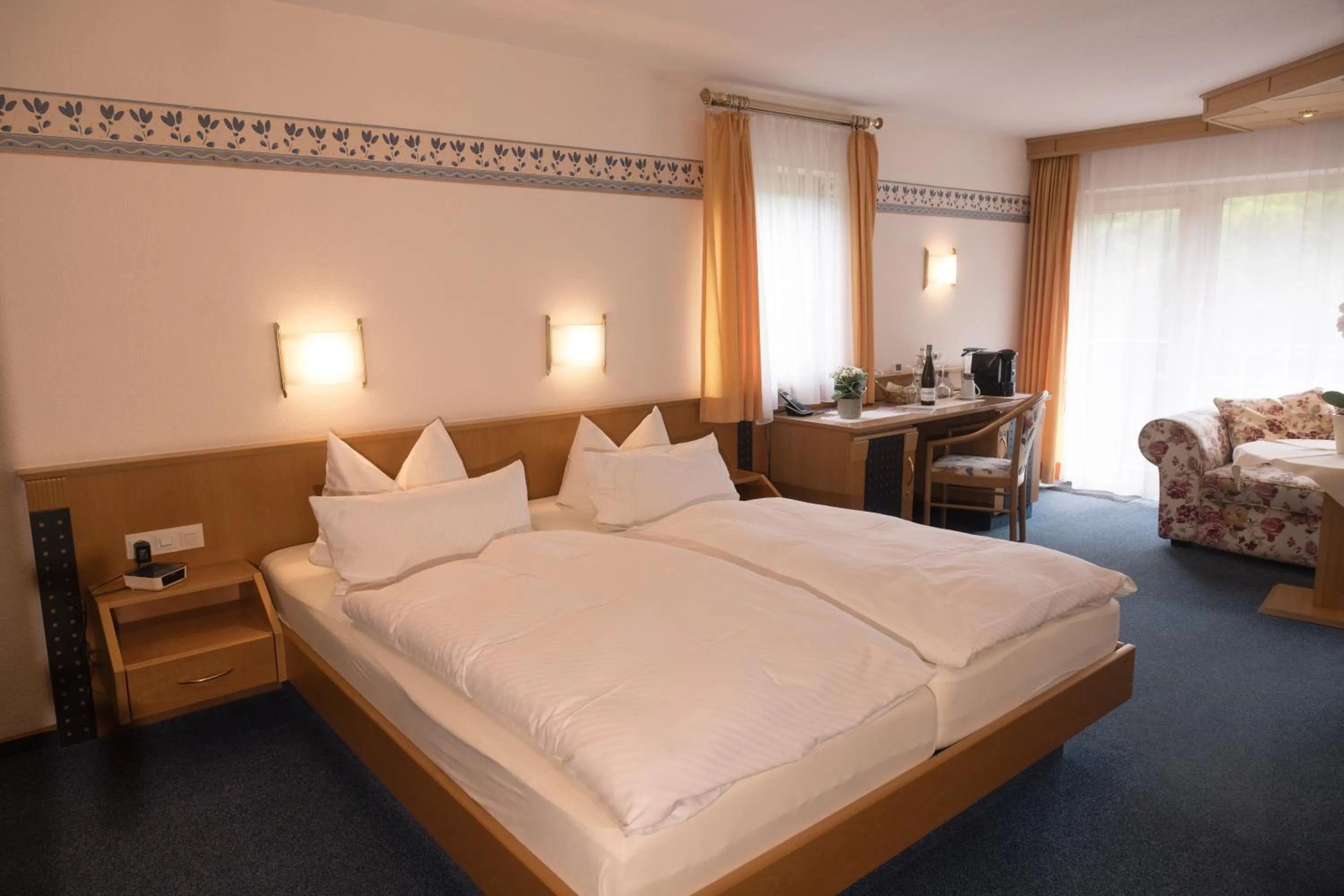 Bed in Hotel Breitenbacher Hof