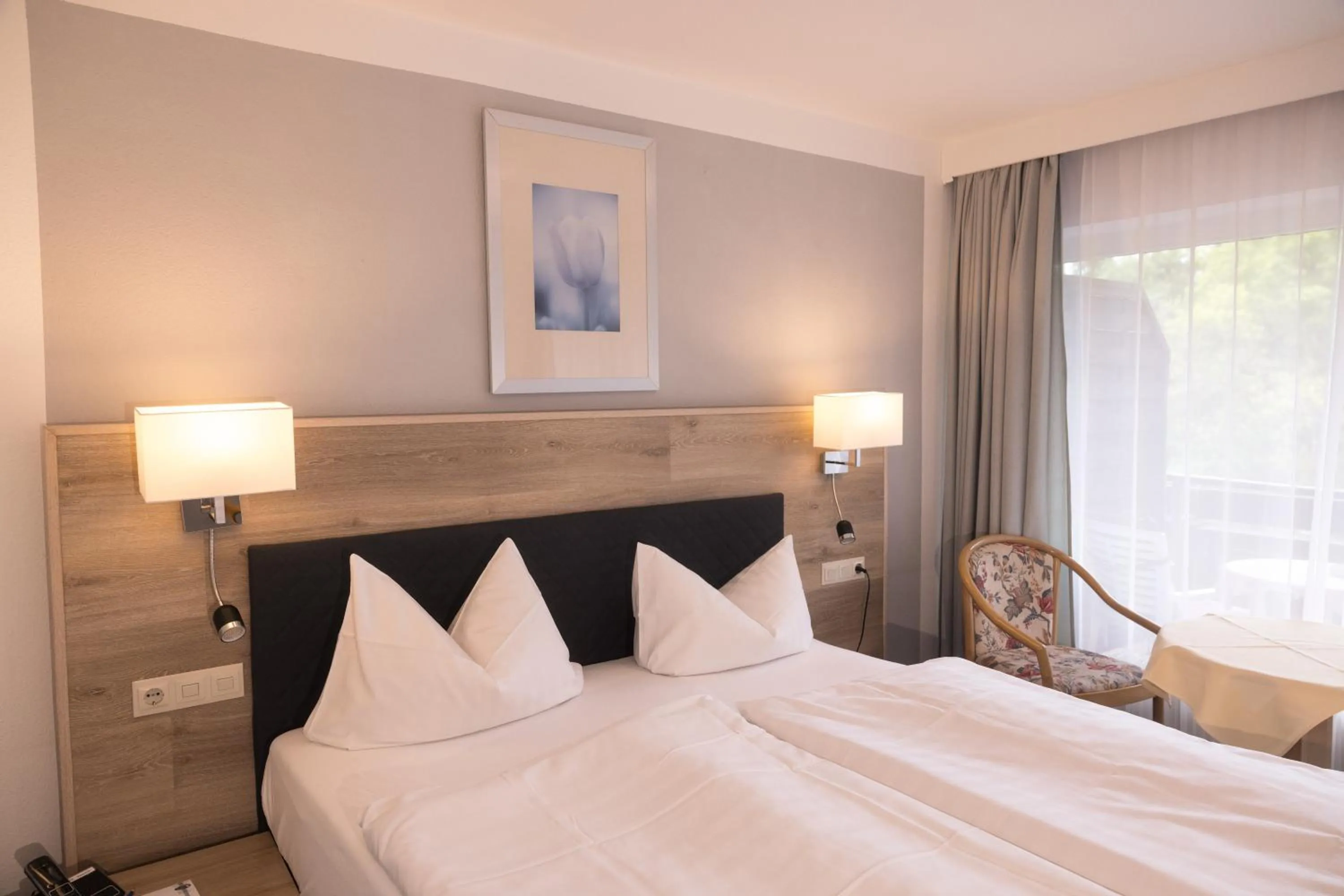 Bed in Hotel Breitenbacher Hof