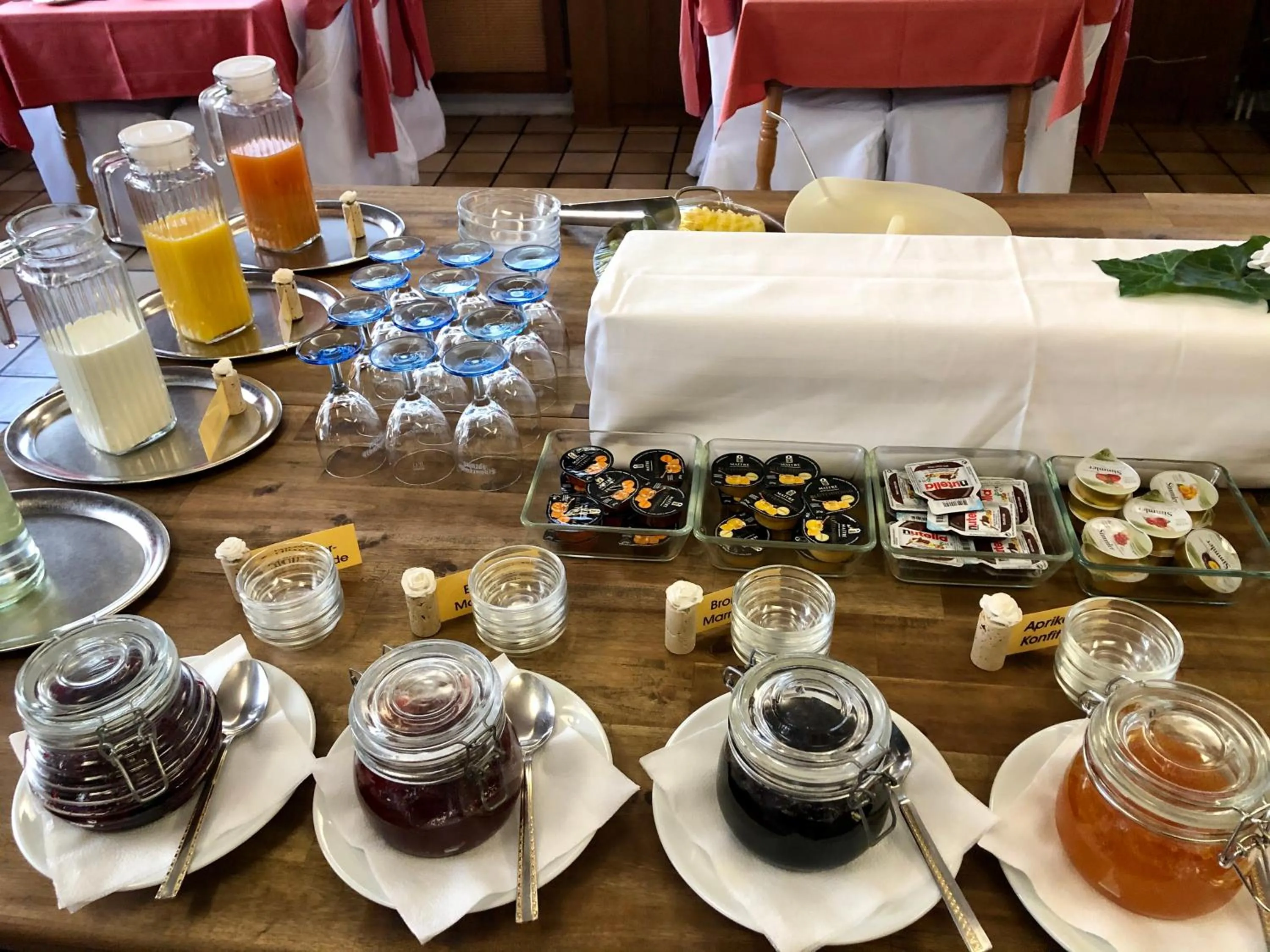 Buffet breakfast in Hotel Breitenbacher Hof