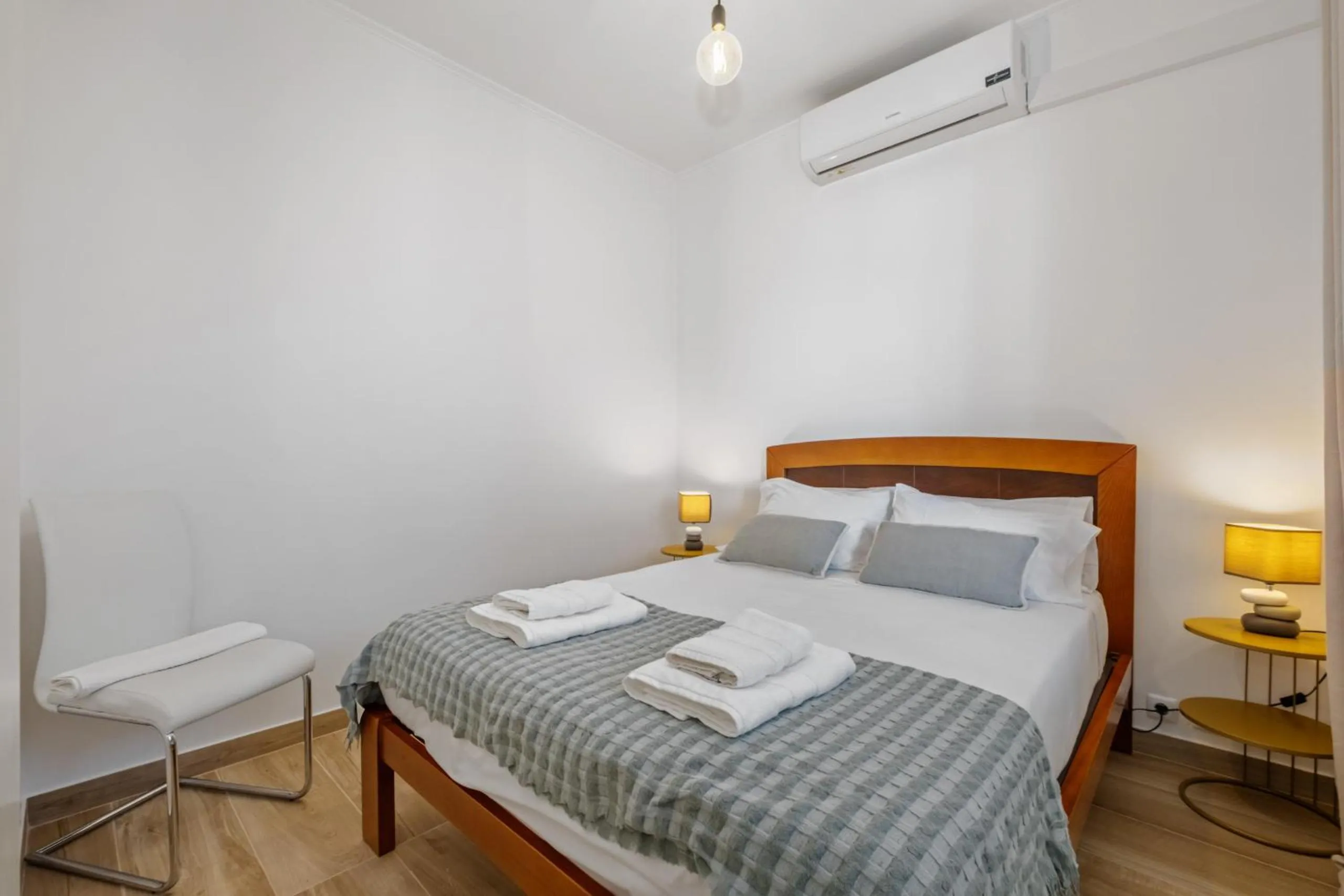 Bed in Navio Azul Apartment
