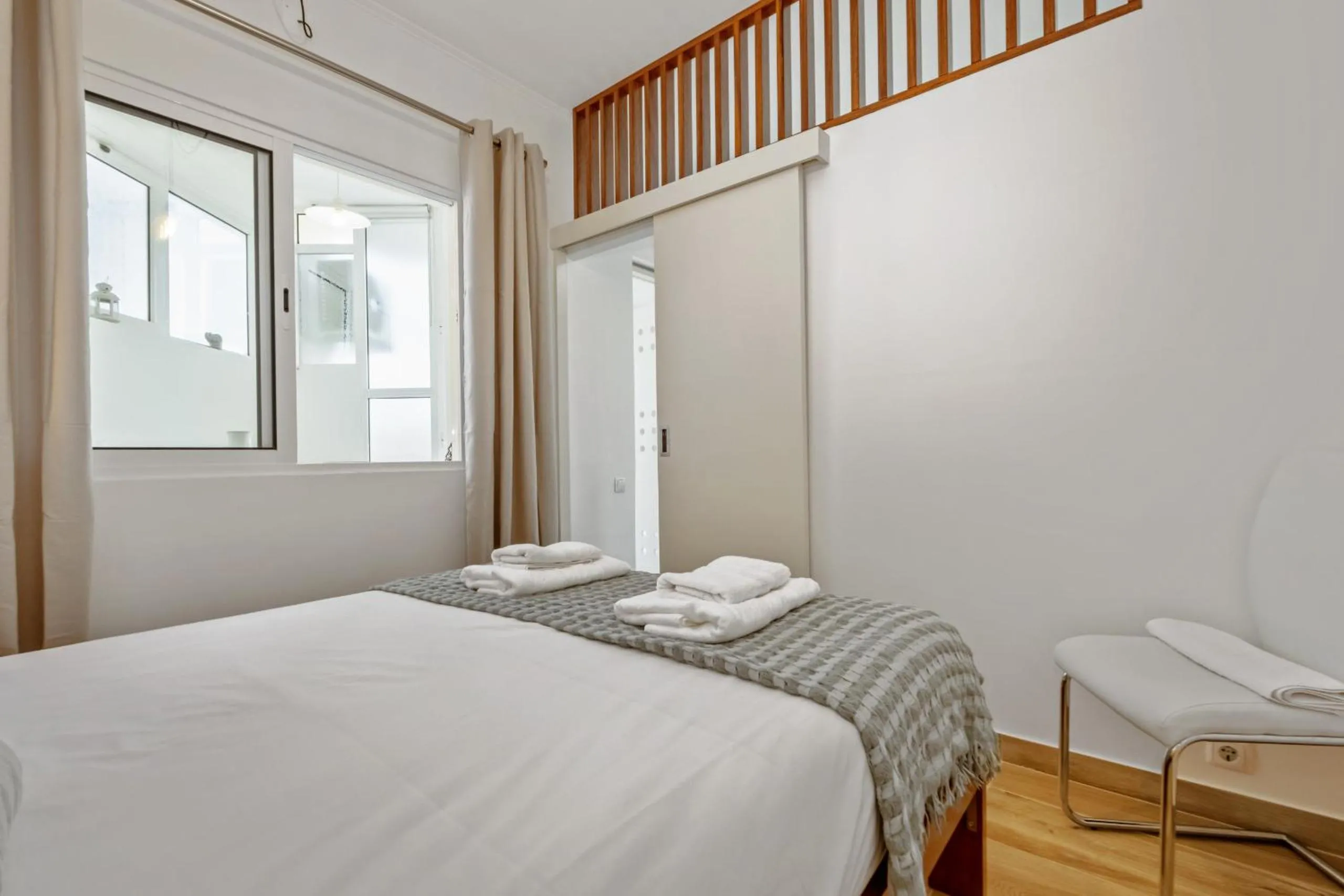 Bed in Navio Azul Apartment
