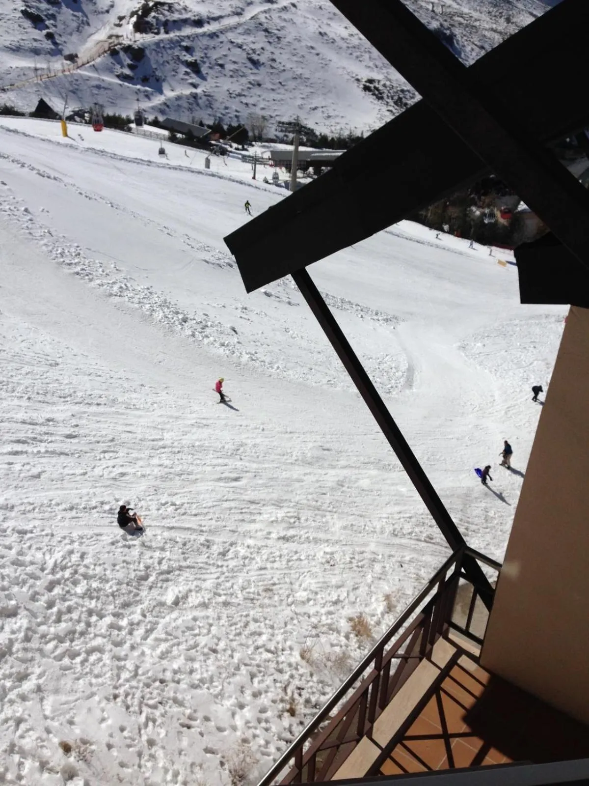 View (from property/room) in Apartamento Deluxe a Pie de Pista Miramar Ski