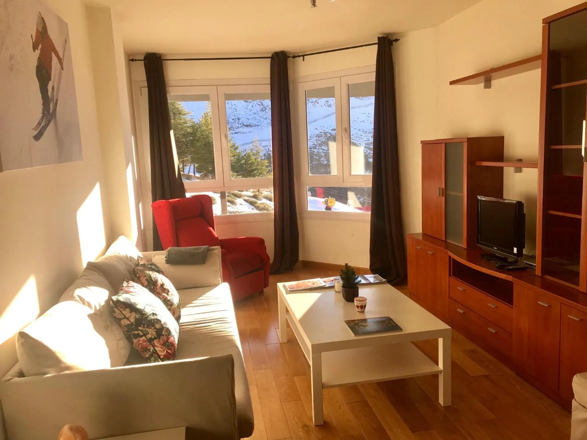 Living room in Apartamento Deluxe a Pie de Pista Miramar Ski