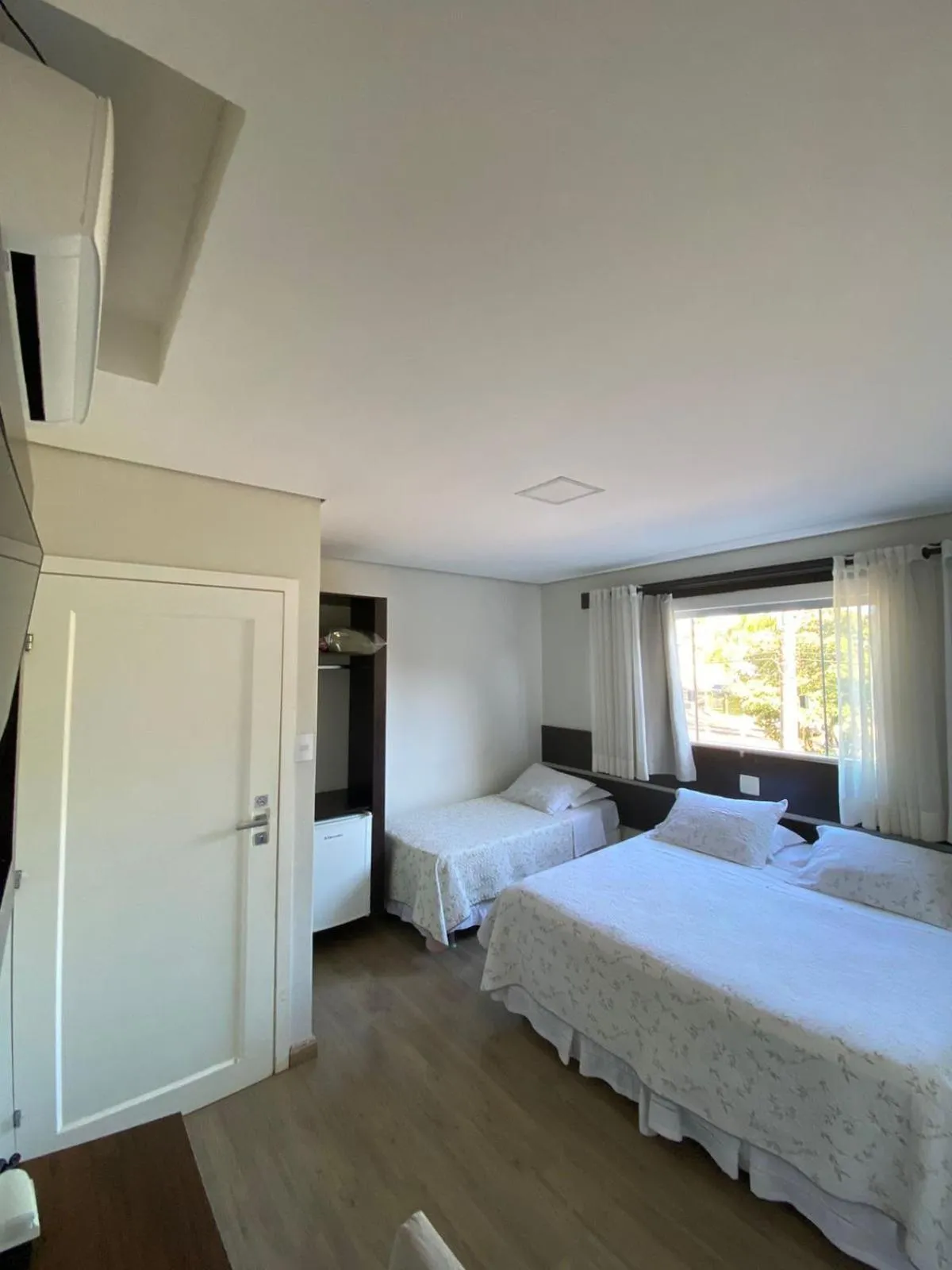 Bed in Hotel Recanto dos Ipes