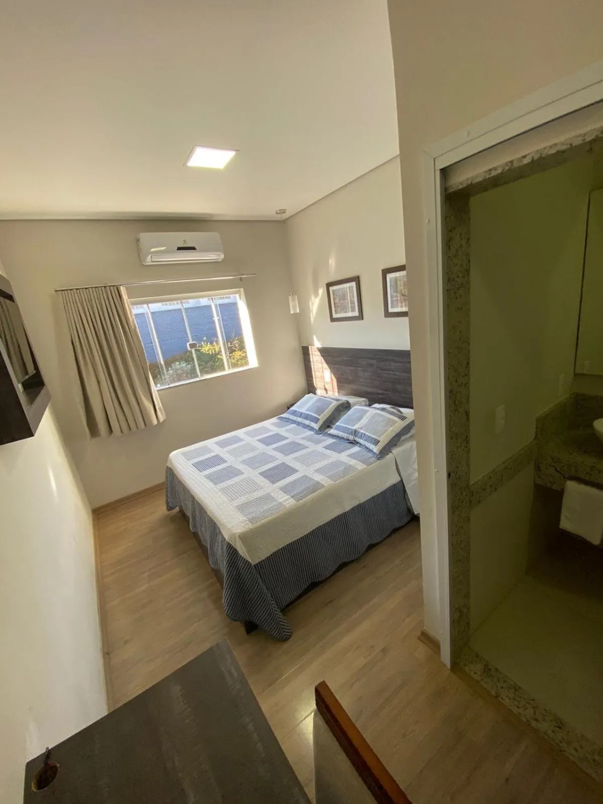 Bed in Hotel Recanto dos Ipes