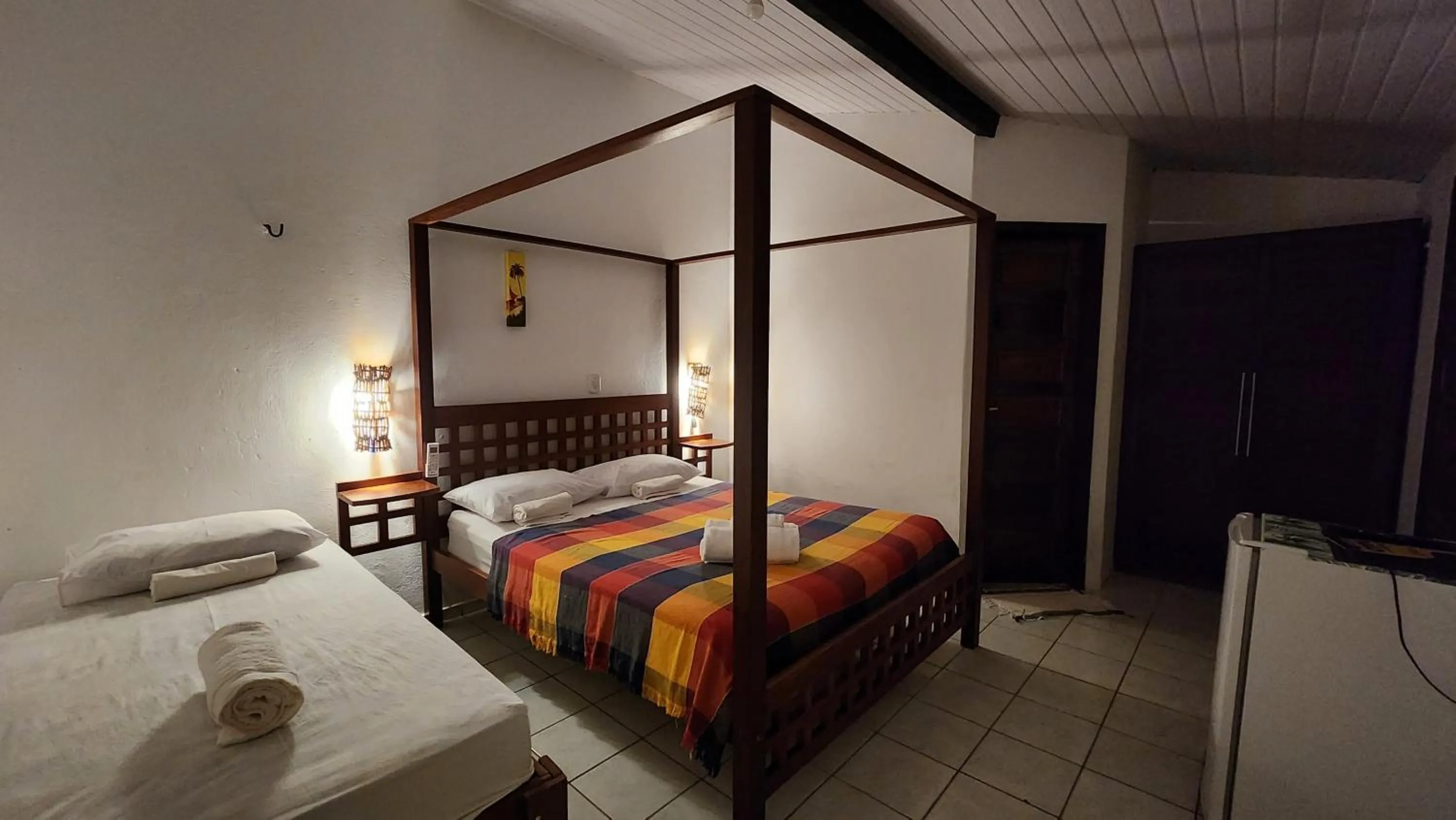 Bedroom, Bed in Pousada Vila Cajuína - Luís Correia