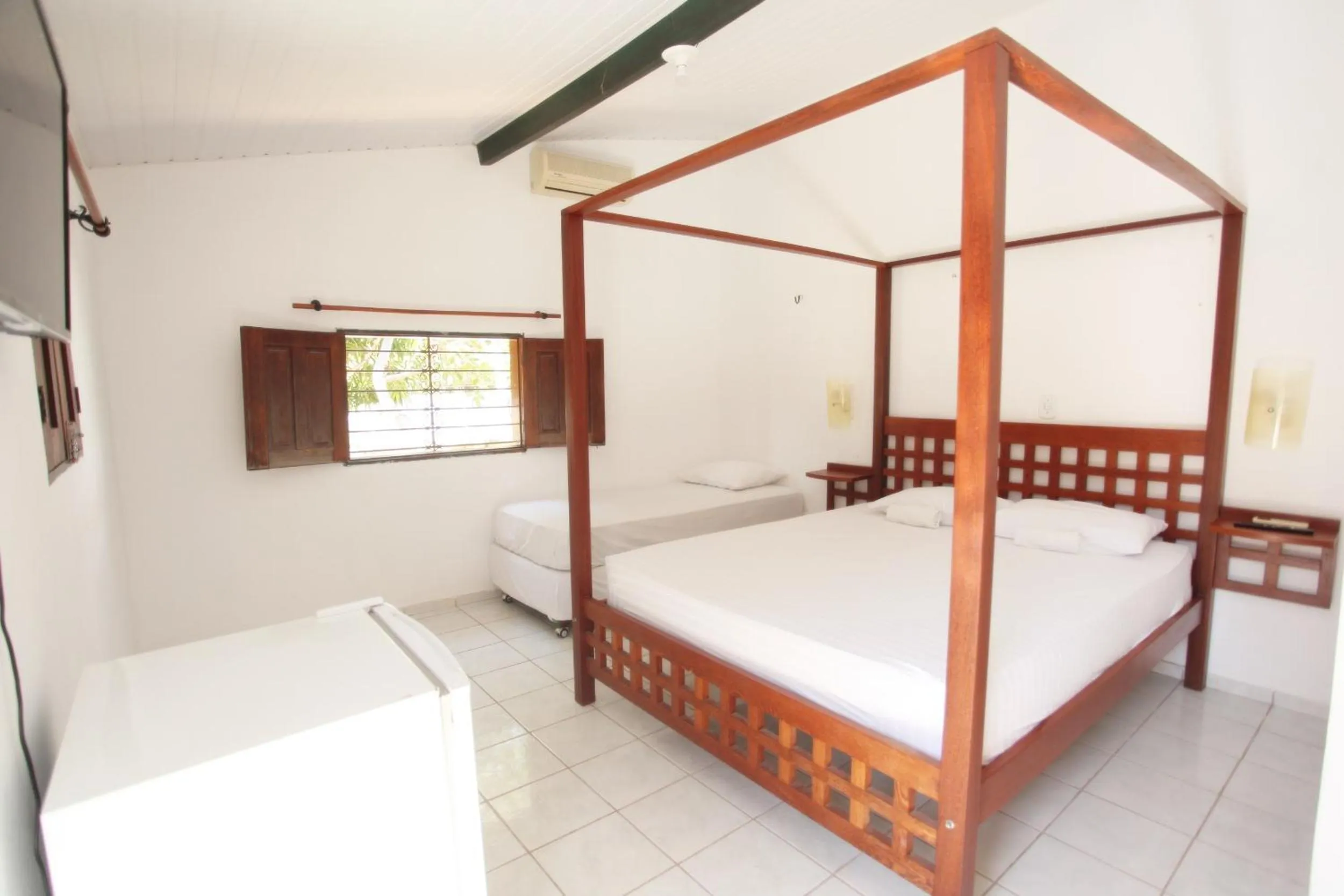 Bed in Pousada Vila Cajuína - Luís Correia