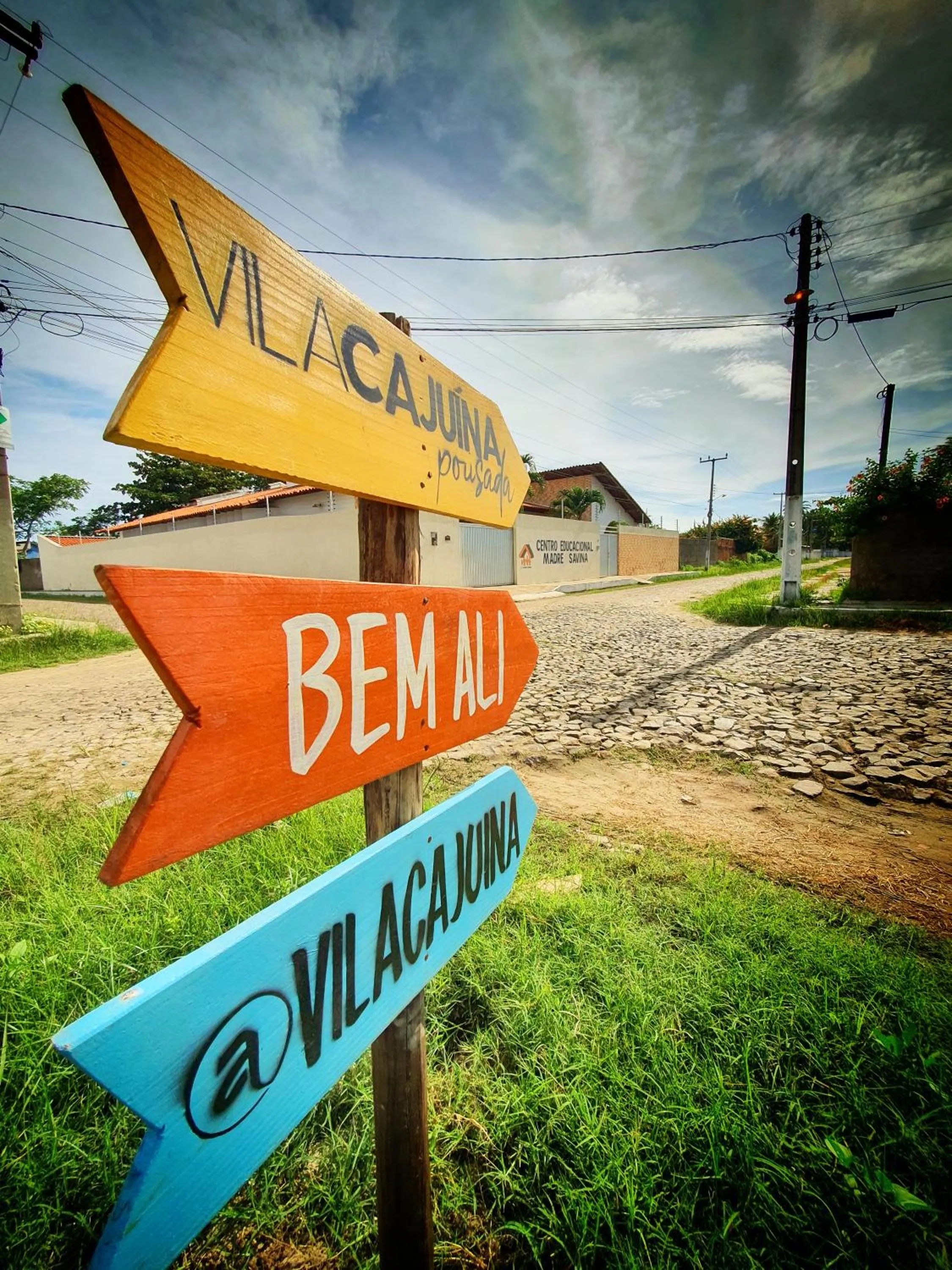 Logo/Certificate/Sign in Pousada Vila Cajuína - Luís Correia