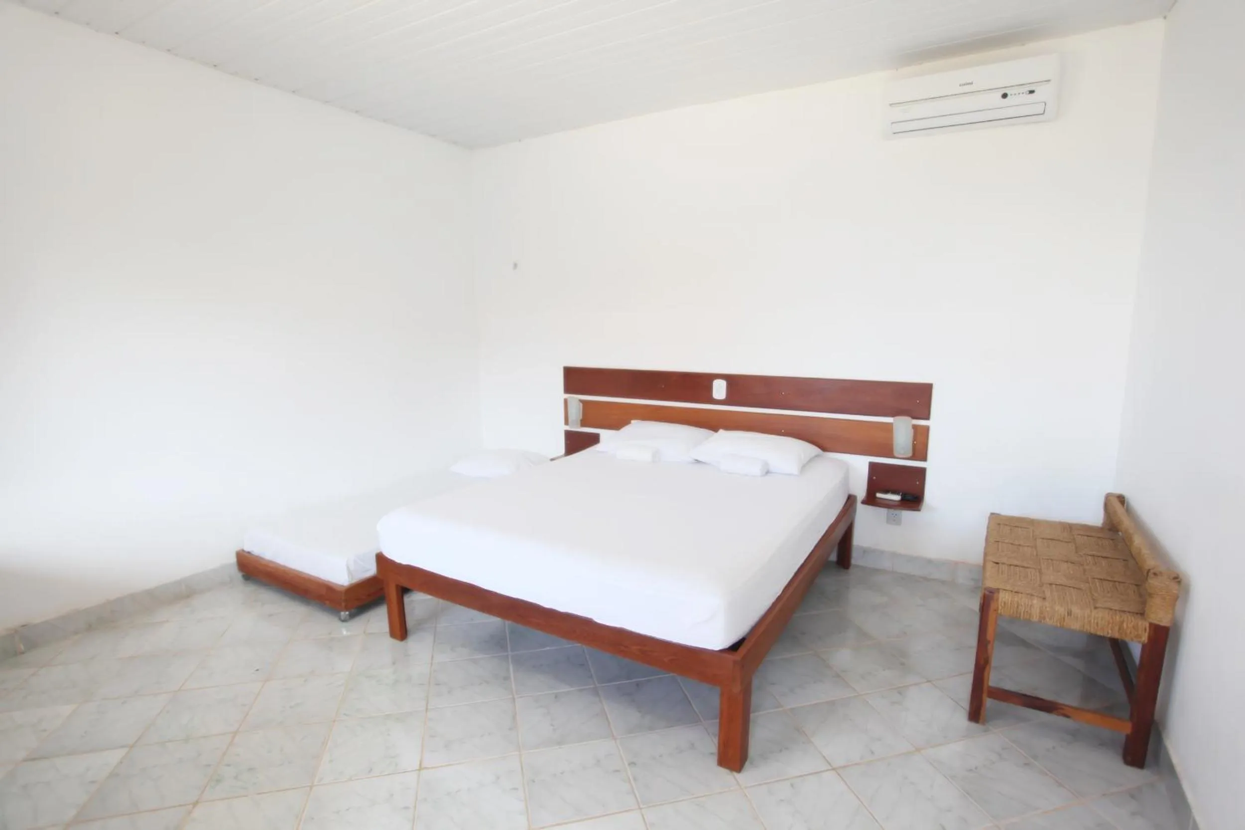 Bed in Pousada Vila Cajuína - Luís Correia