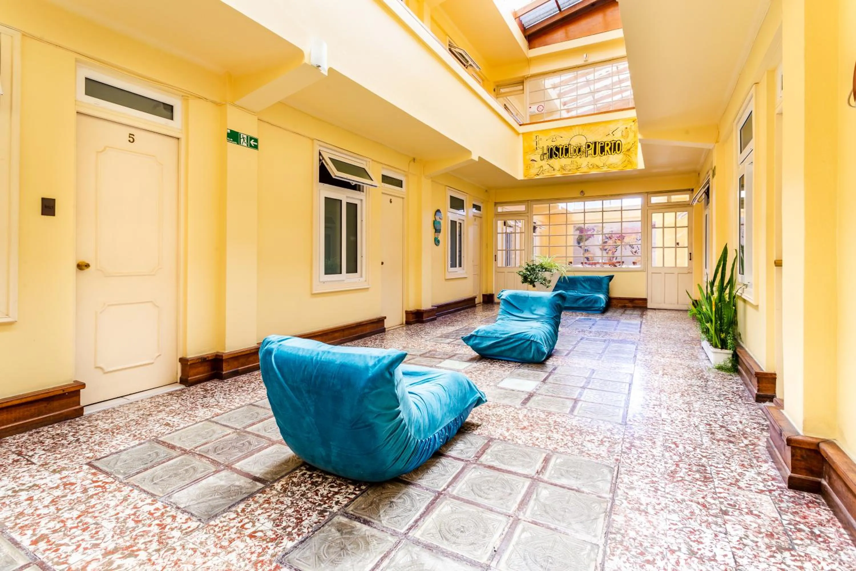 Living room in Hotel Del Puerto