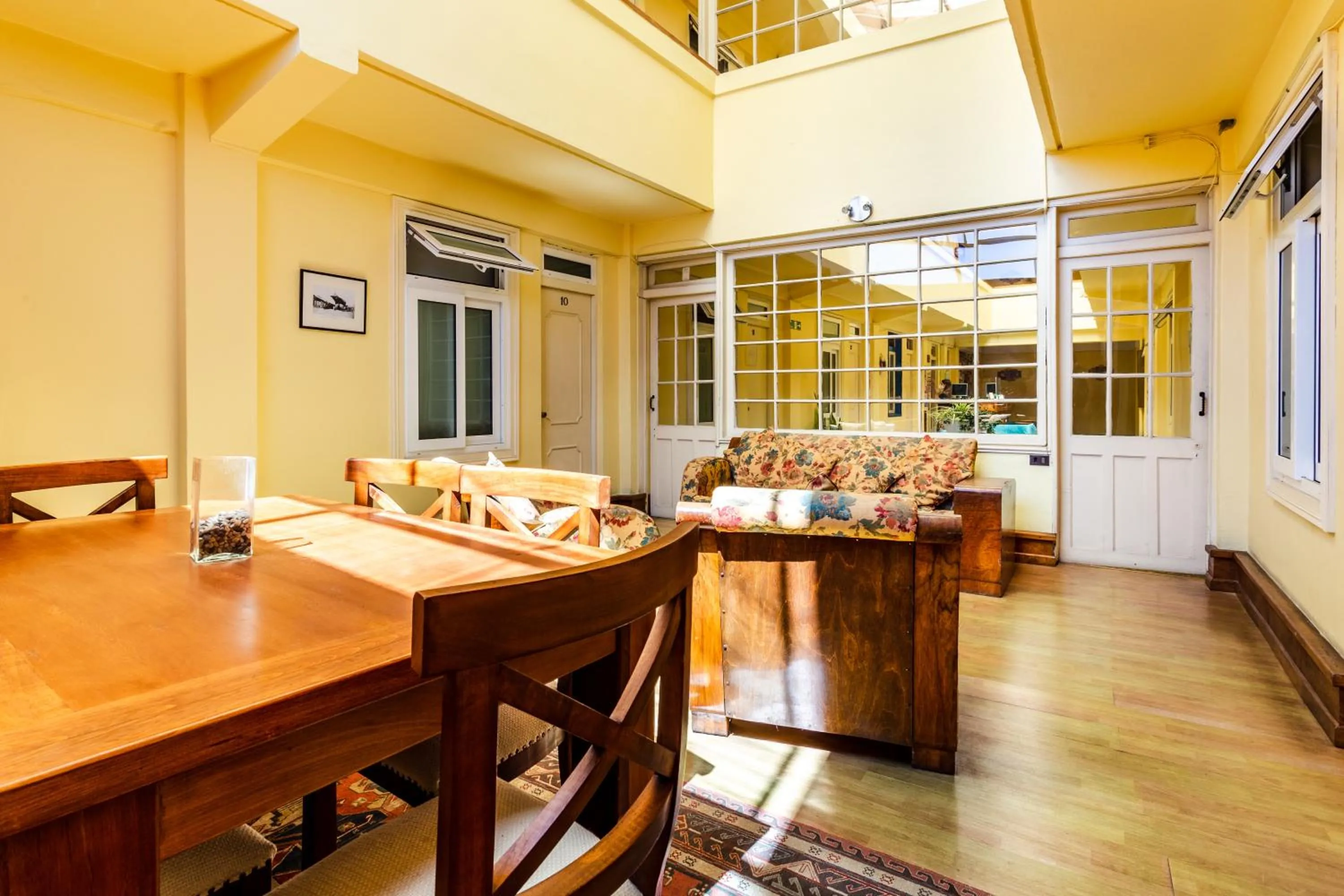 Living room in Hotel Del Puerto