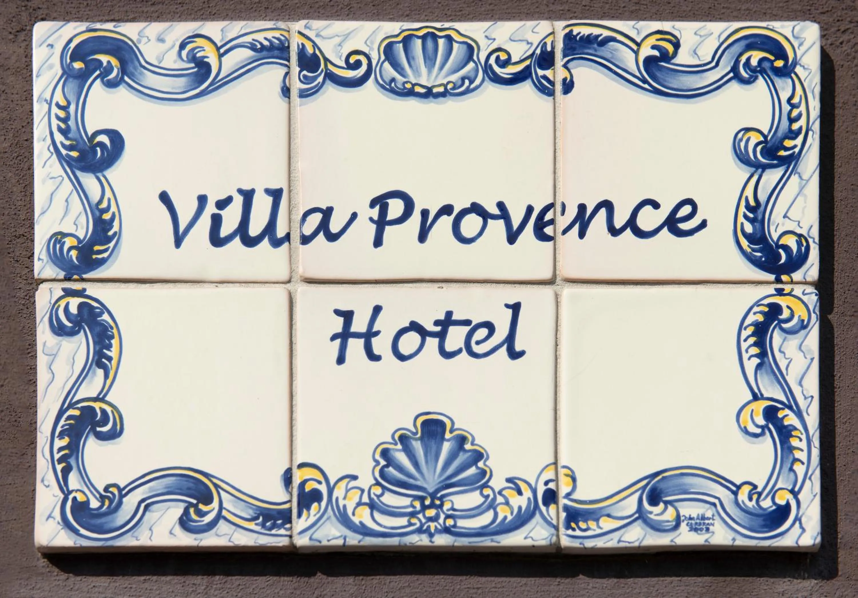 Decorative detail in Villa Provence