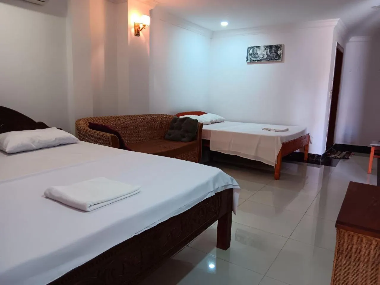 Bed in Good Morning Kampot