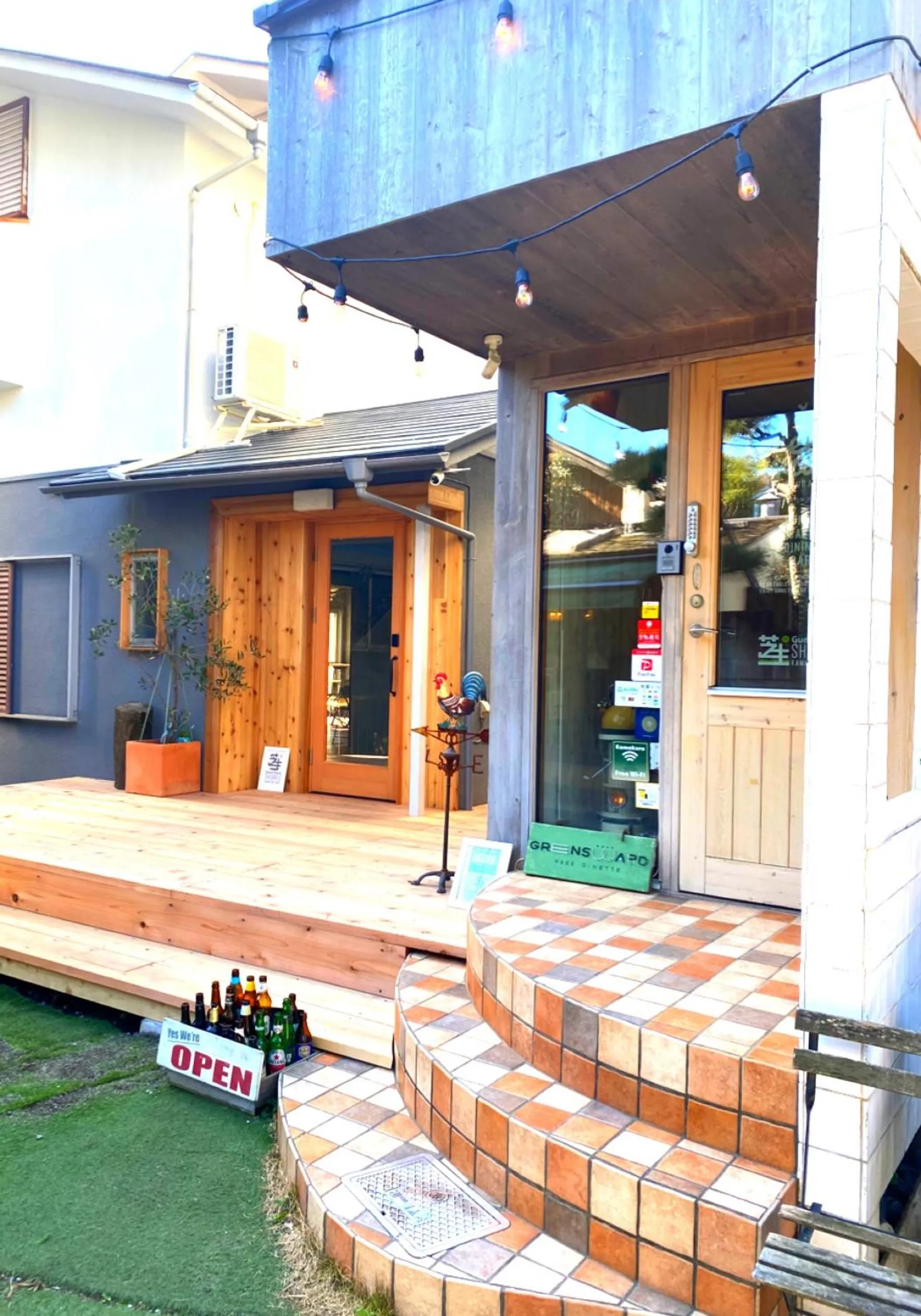 Facade/entrance in guesthouse SHIBAFU