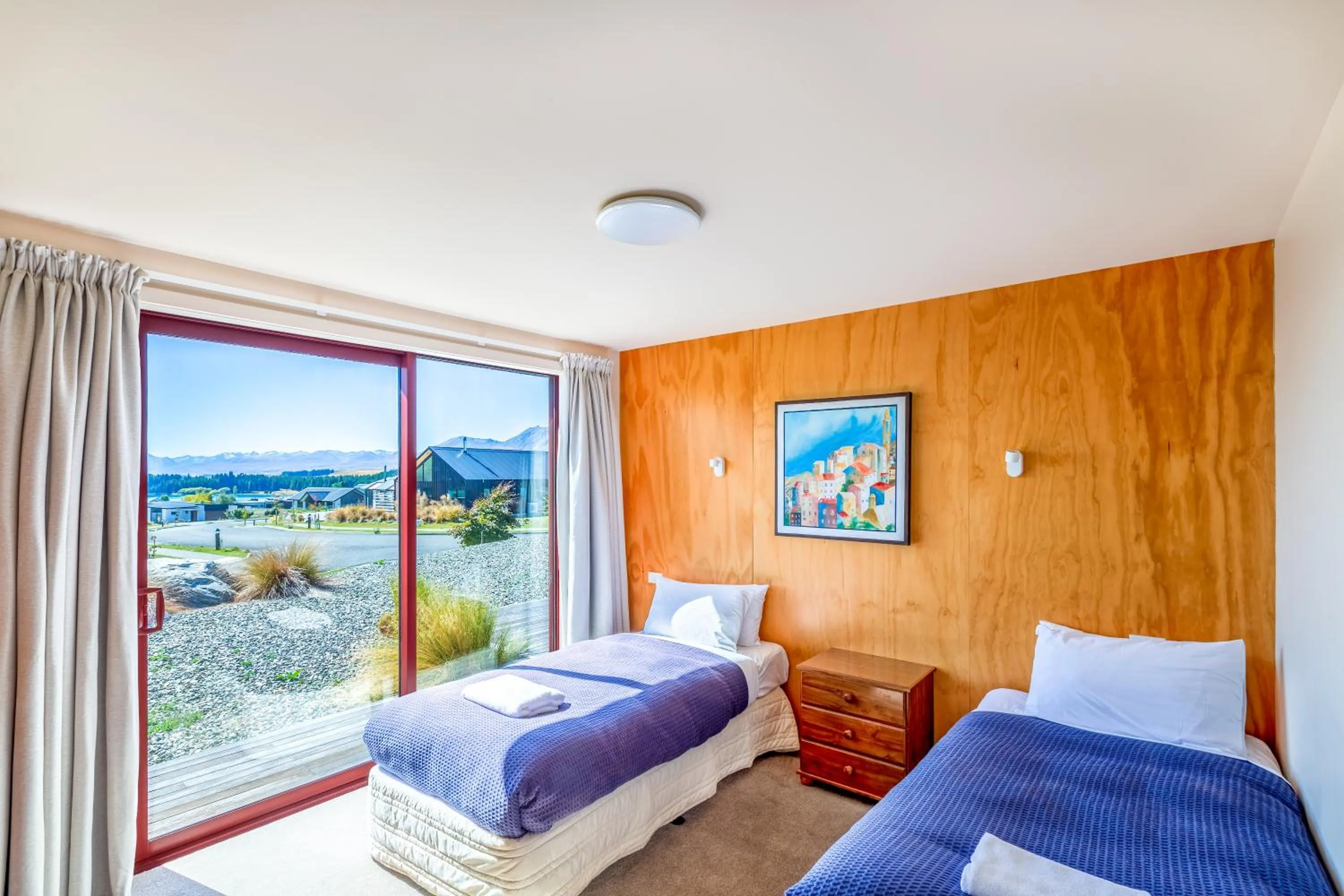 Bedroom, Bed in Castle Hall - Lake Tekapo