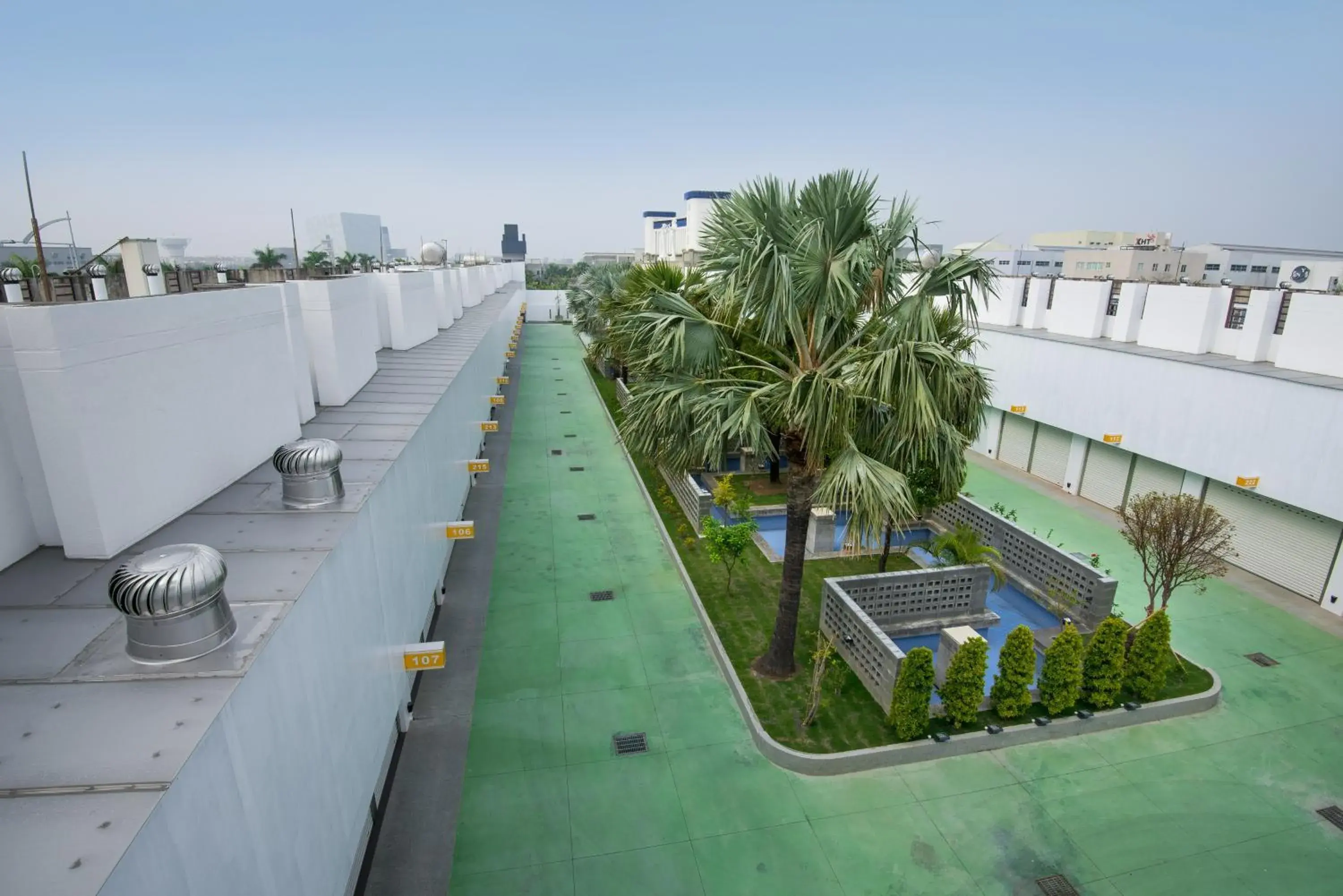 Bird's eye view in M Garden Business Hotel Bird's eye view in M Garden Business Hotel