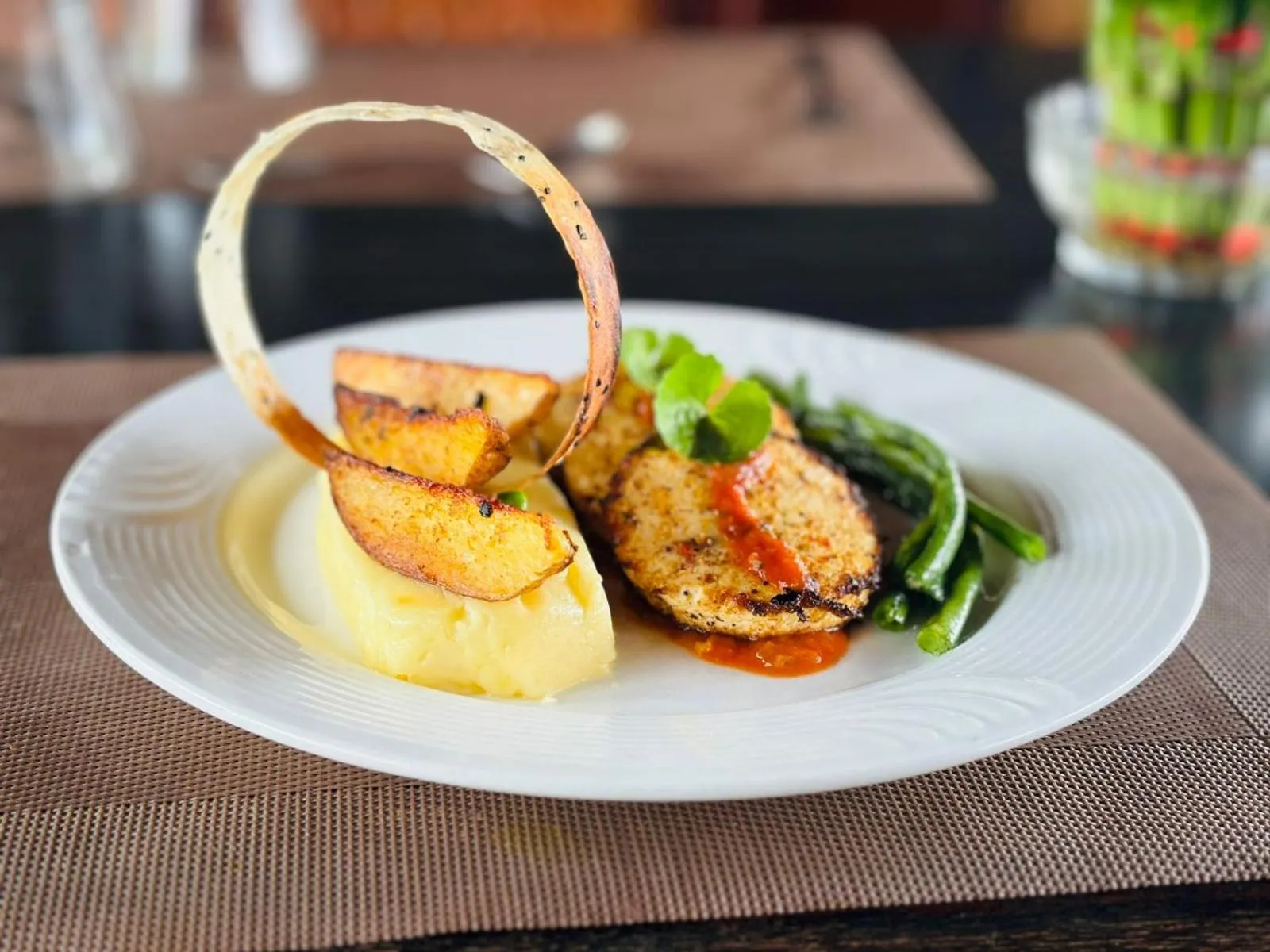 Food close-up in TSG Blue Resort & Spa