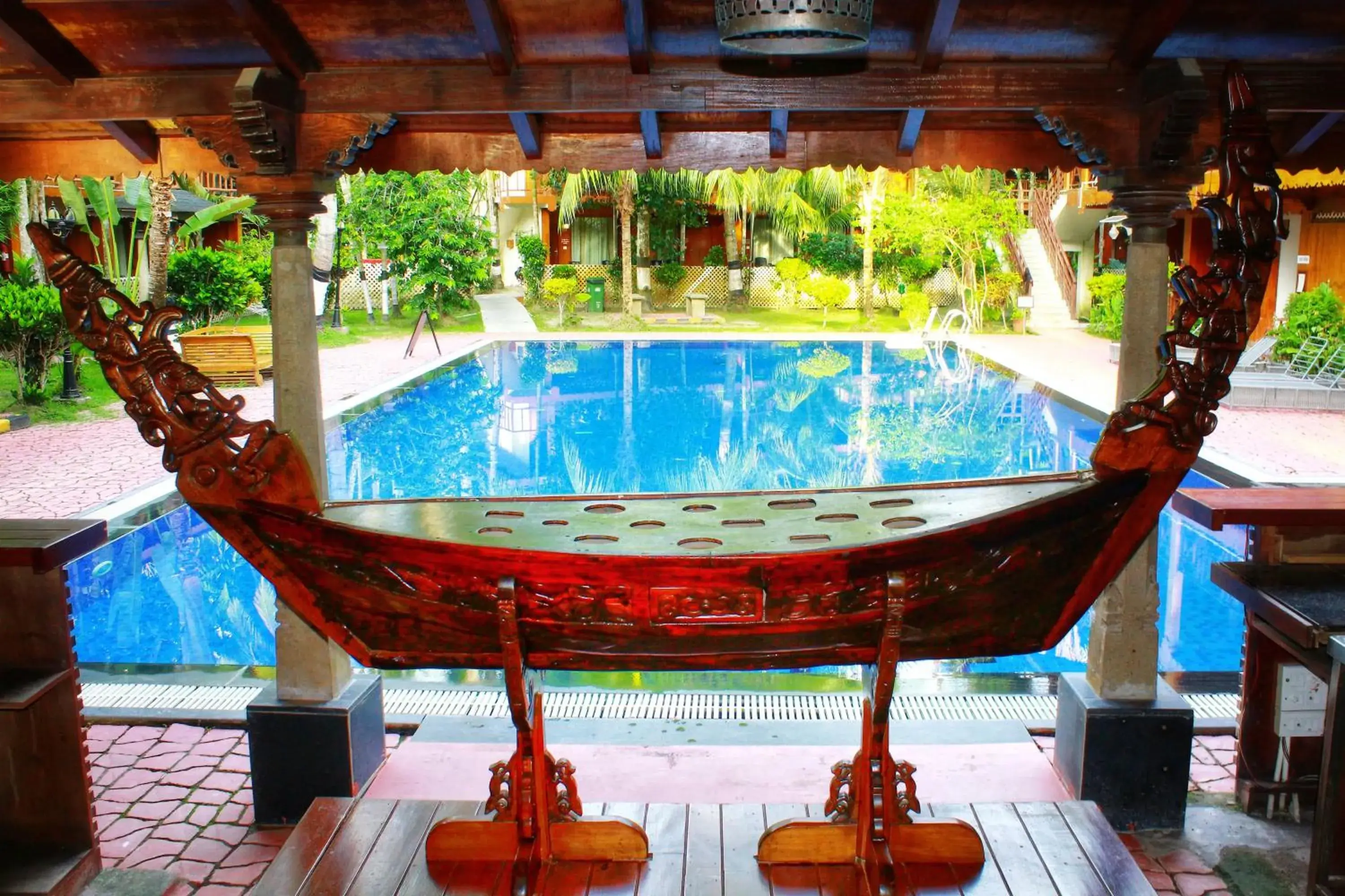 Swimming pool in TSG Blue Resort & Spa Swimming pool in TSG Blue Resort & Spa