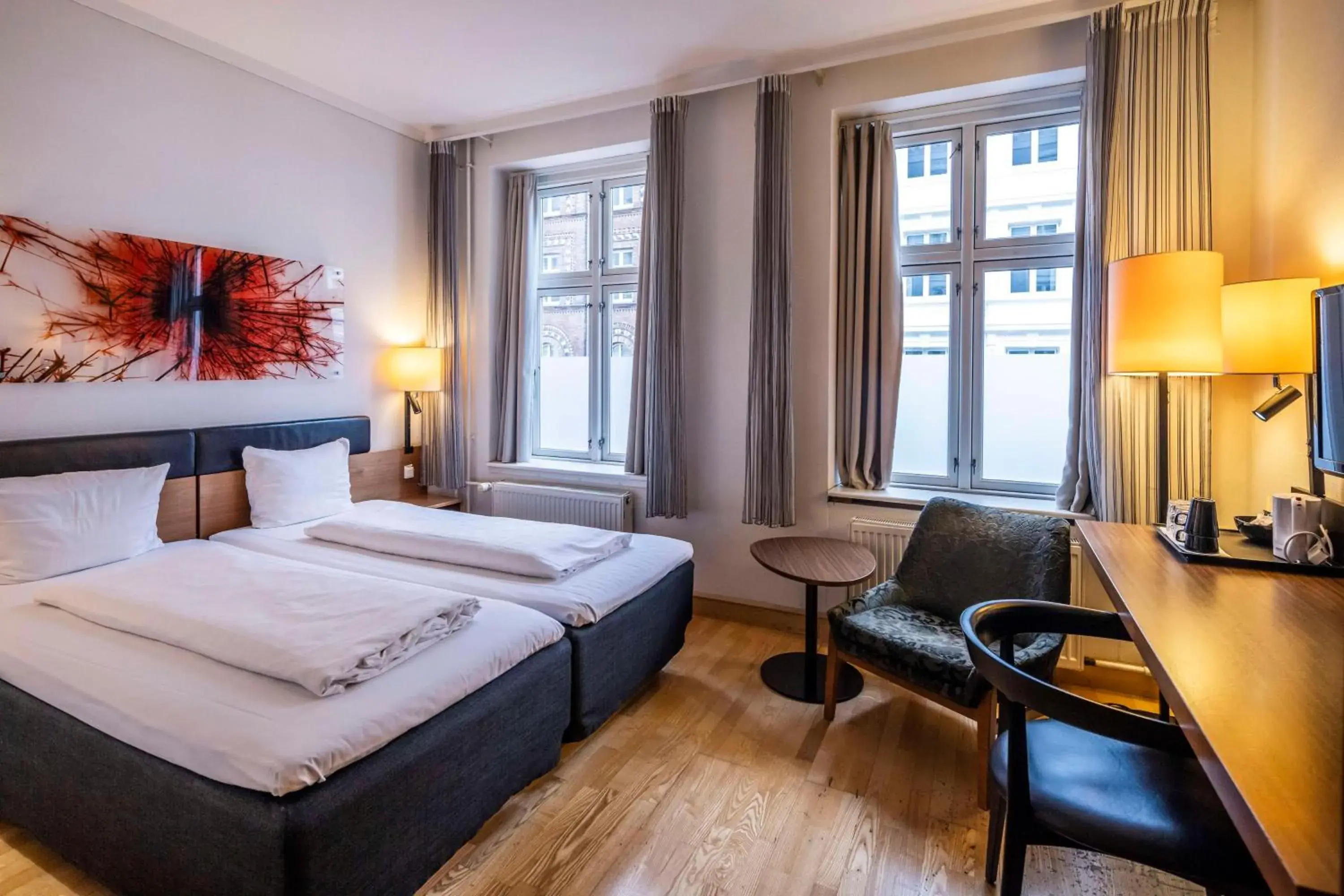 Bedroom, Bed in Scandic Webers Bedroom, Bed in Scandic Webers