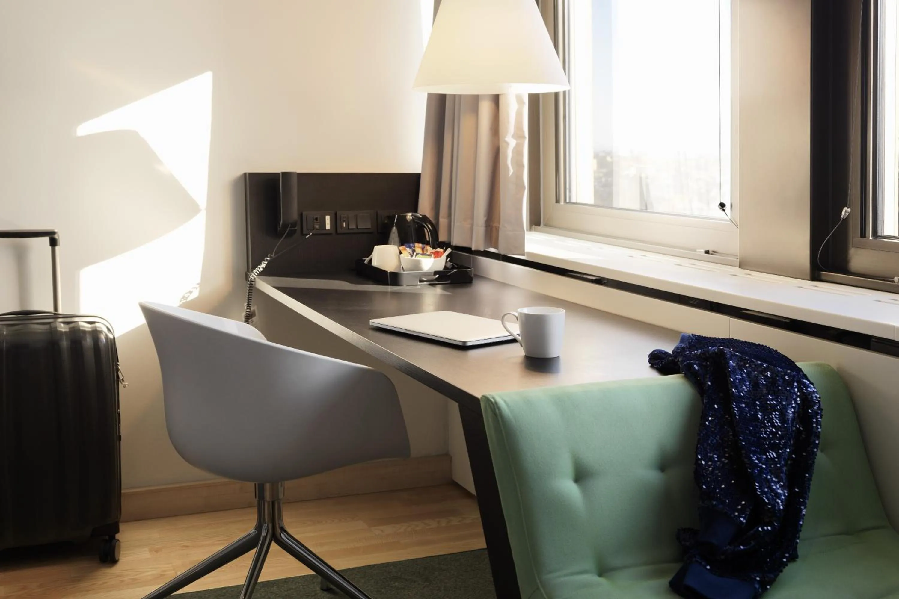 Seating area in Scandic Copenhagen