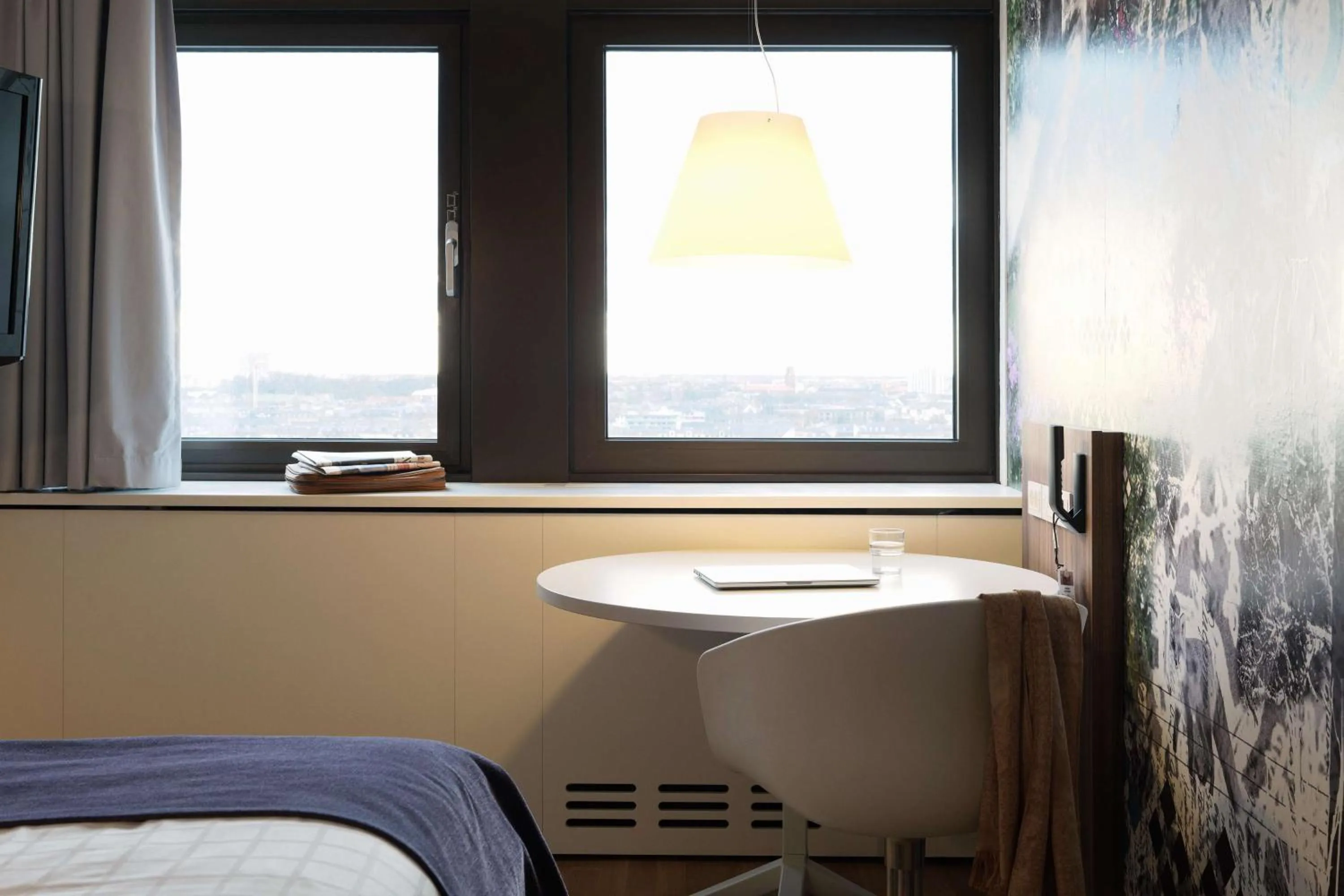 Bedroom, Bed in Scandic Copenhagen