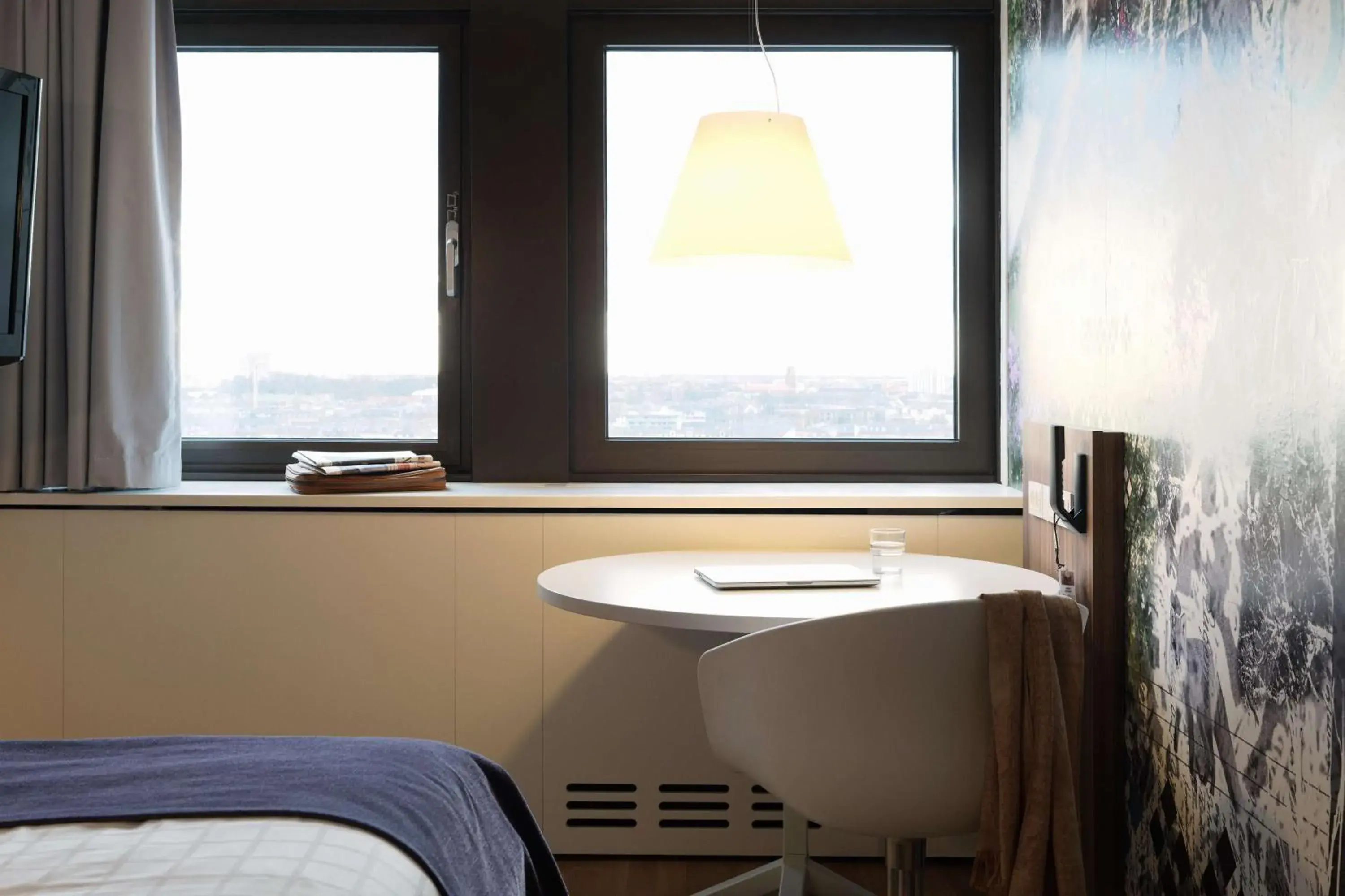 Bedroom, Bed in Scandic Copenhagen Bedroom, Bed in Scandic Copenhagen