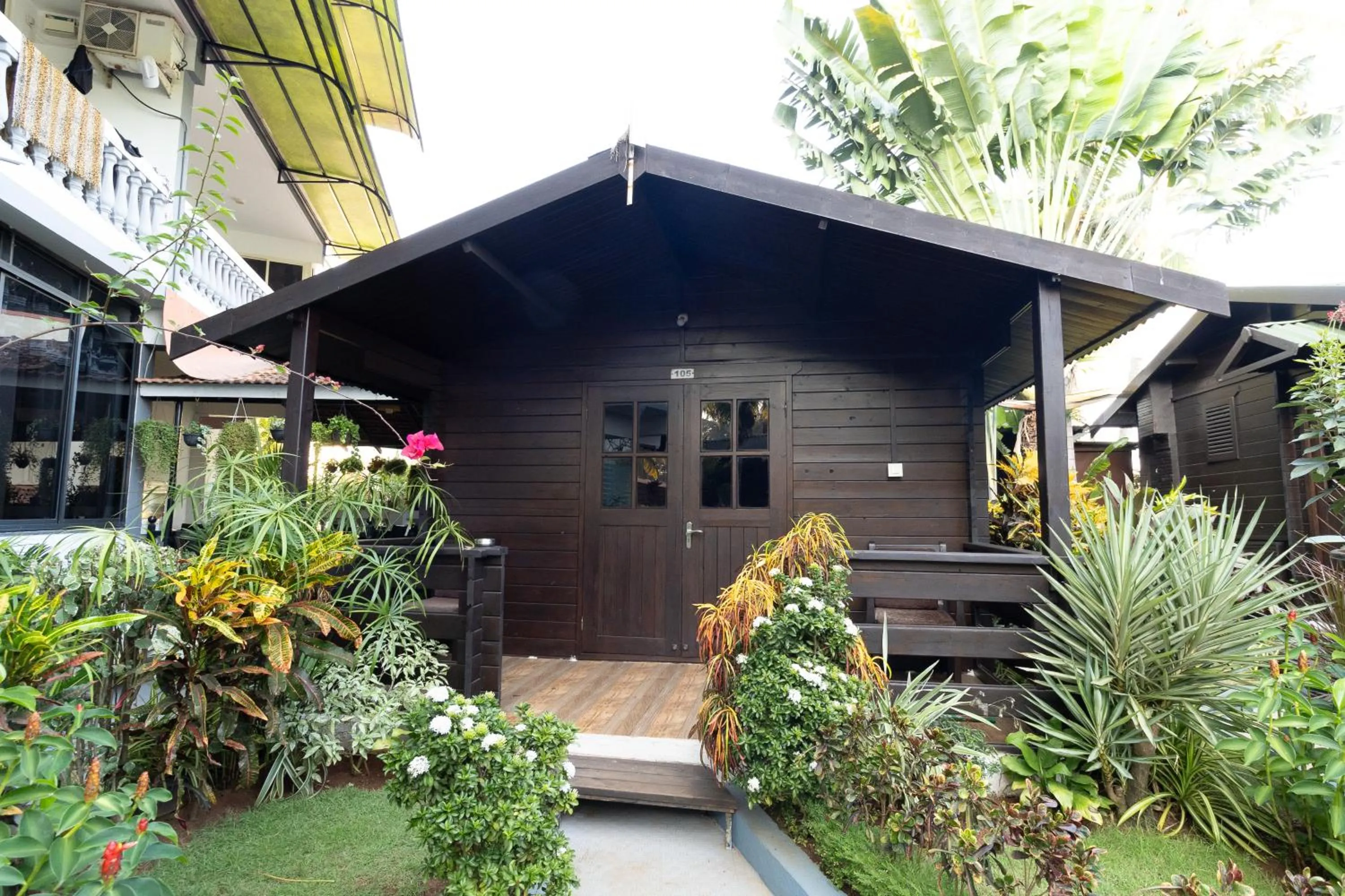 Garden view in Sal Riviera