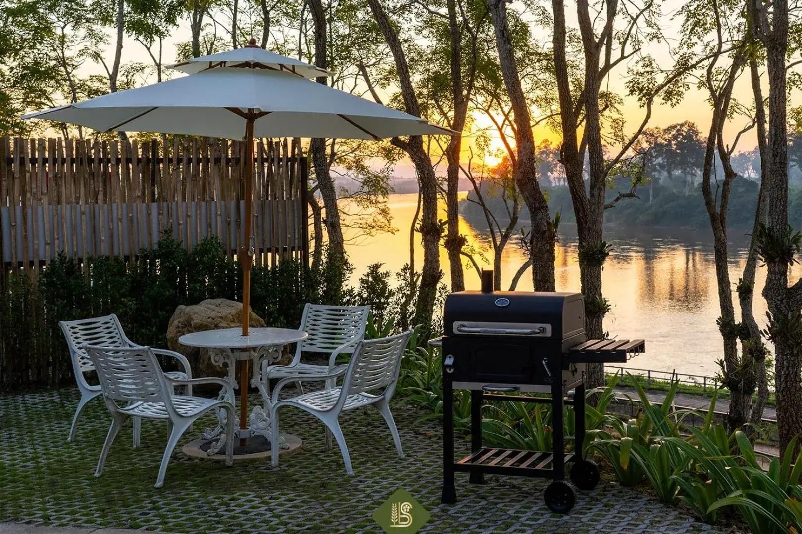 River view in Bansaeo Garden and Resort River view in Bansaeo Garden and Resort