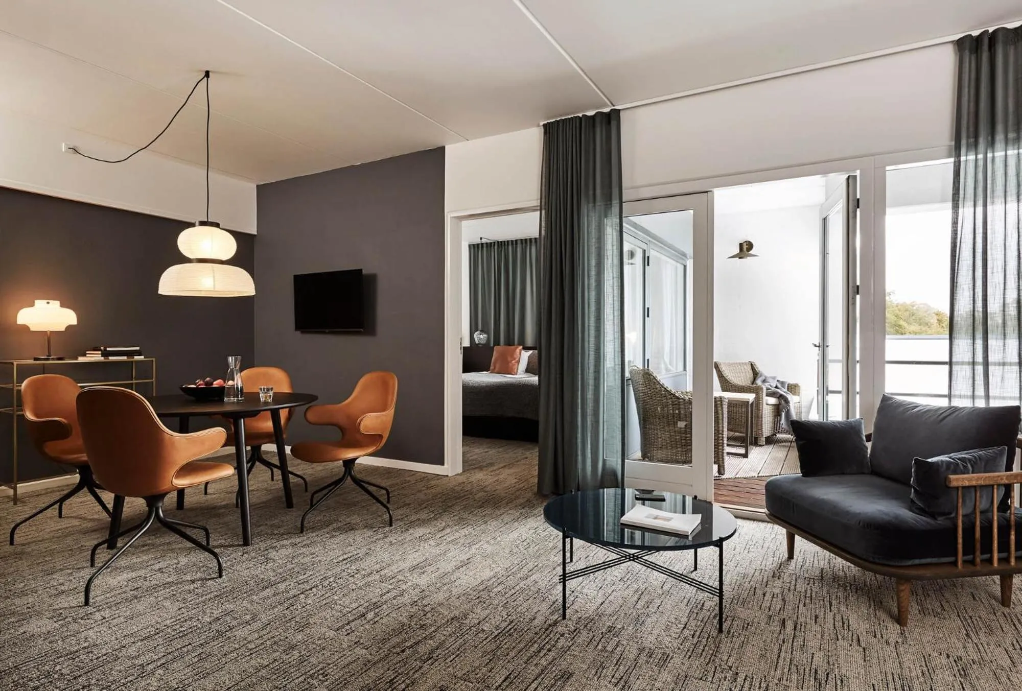 Living room in Comwell Borupgaard