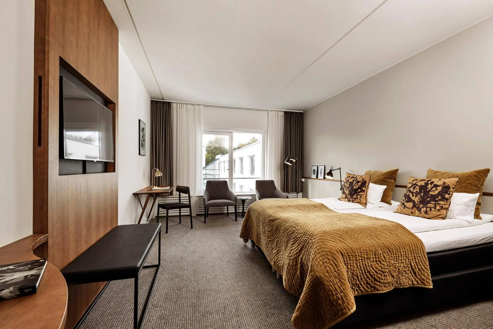 Bedroom, Bed in Comwell Borupgaard