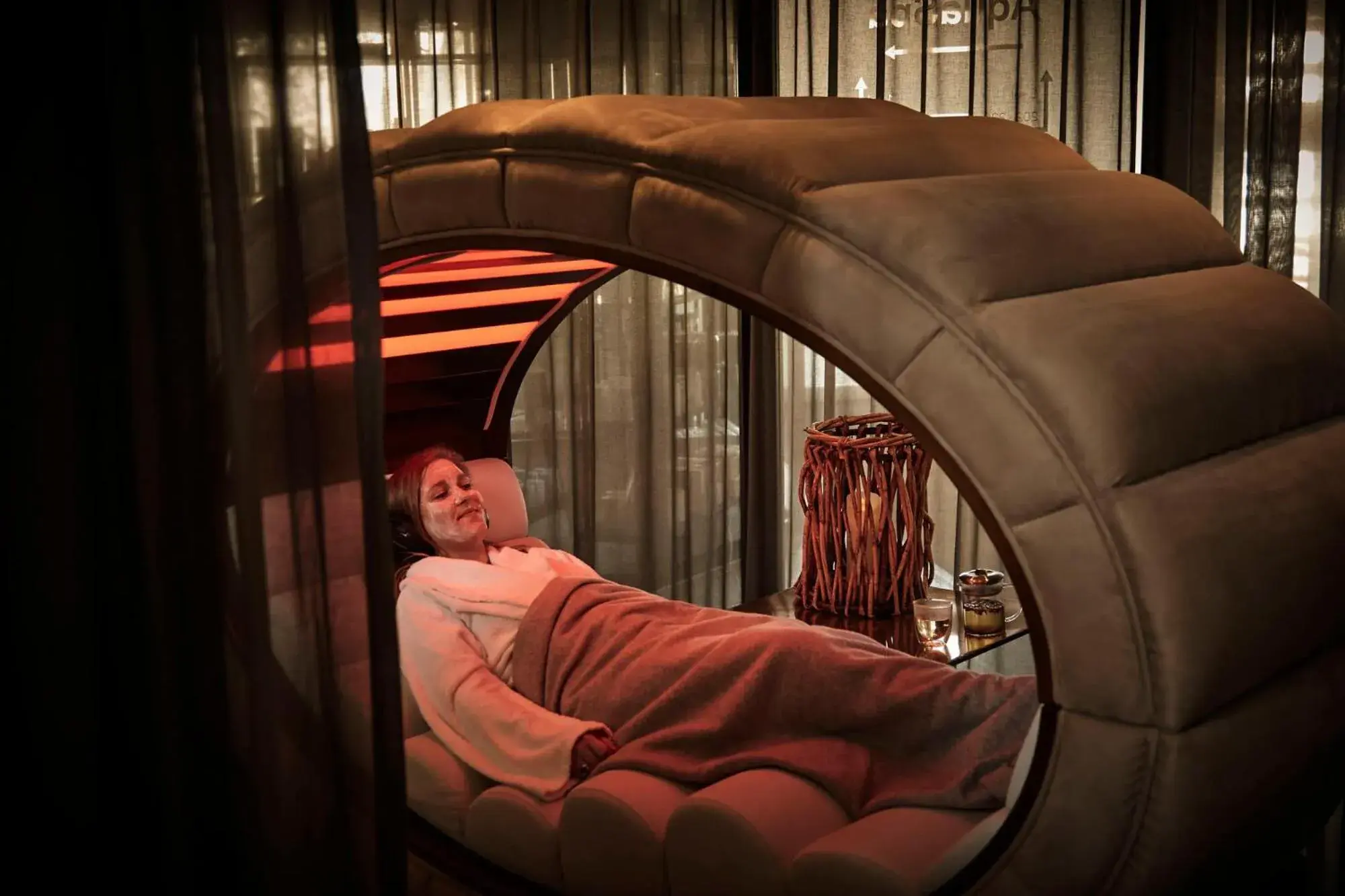 Spa and wellness centre/facilities, Bed in Comwell Borupgaard Spa and wellness centre/facilities, Bed in Comwell Borupgaard