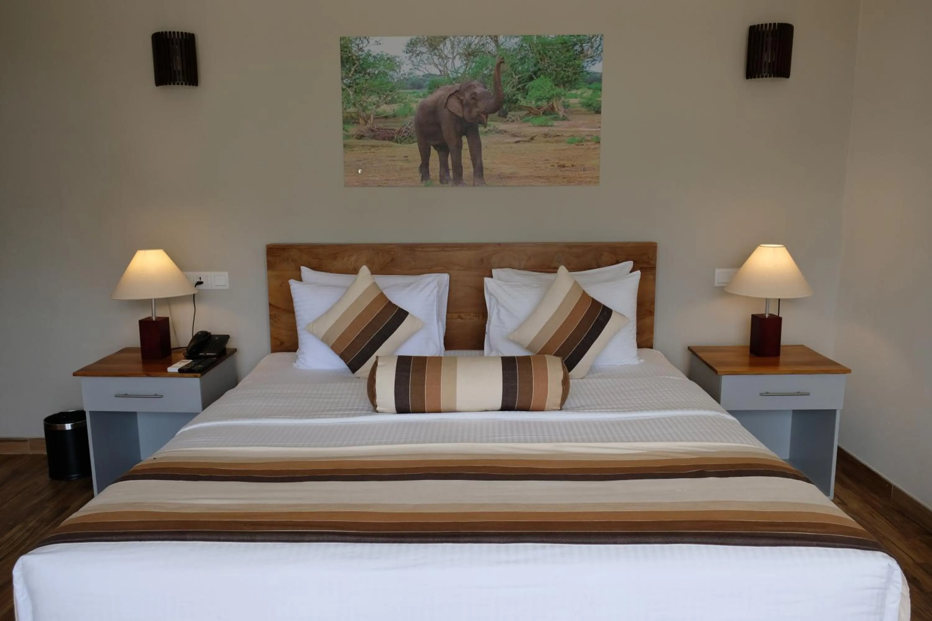 Photo of the whole room, Bed in Twenty-Two Weligambay