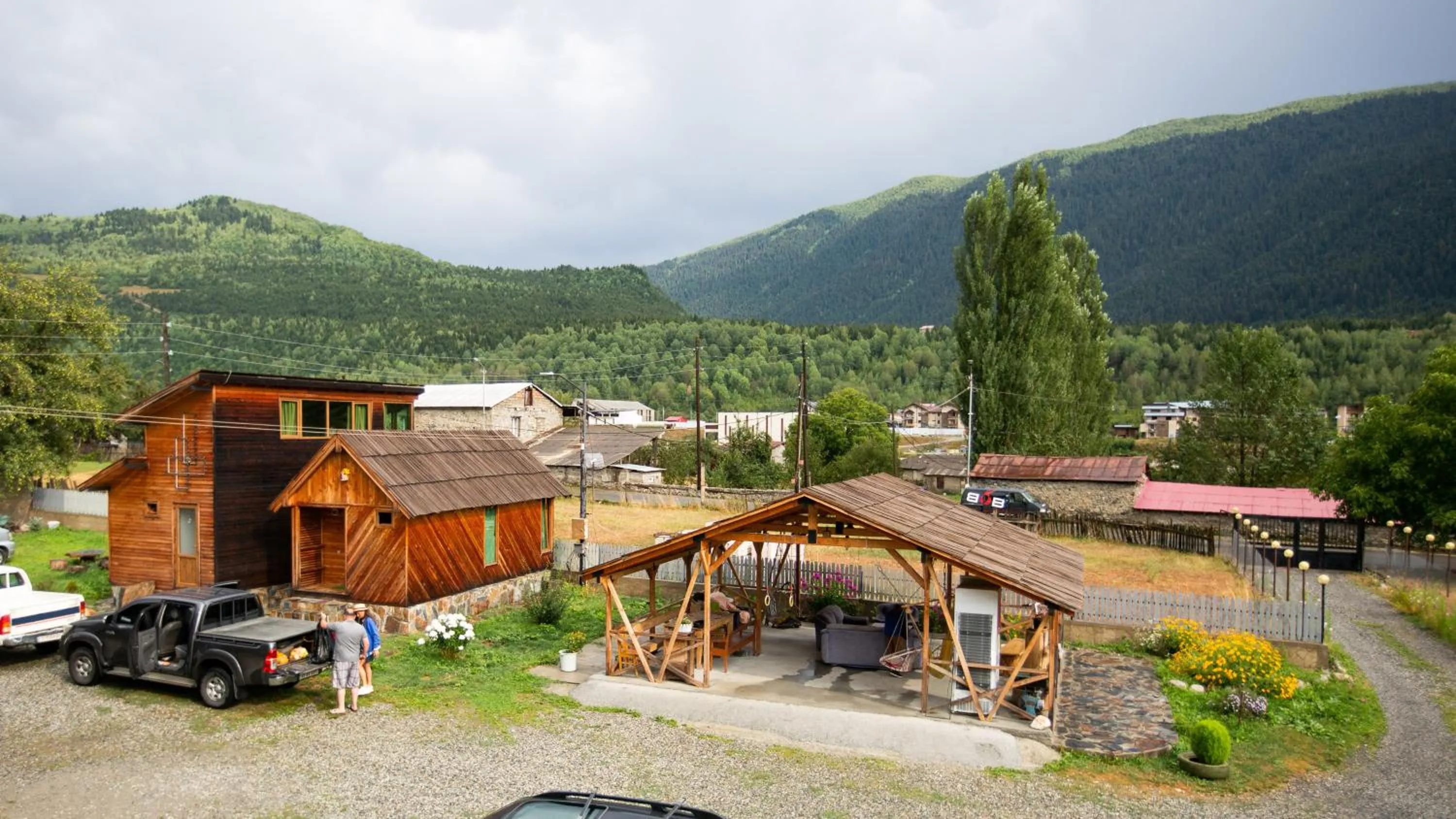 Mountain view in Hotel Level