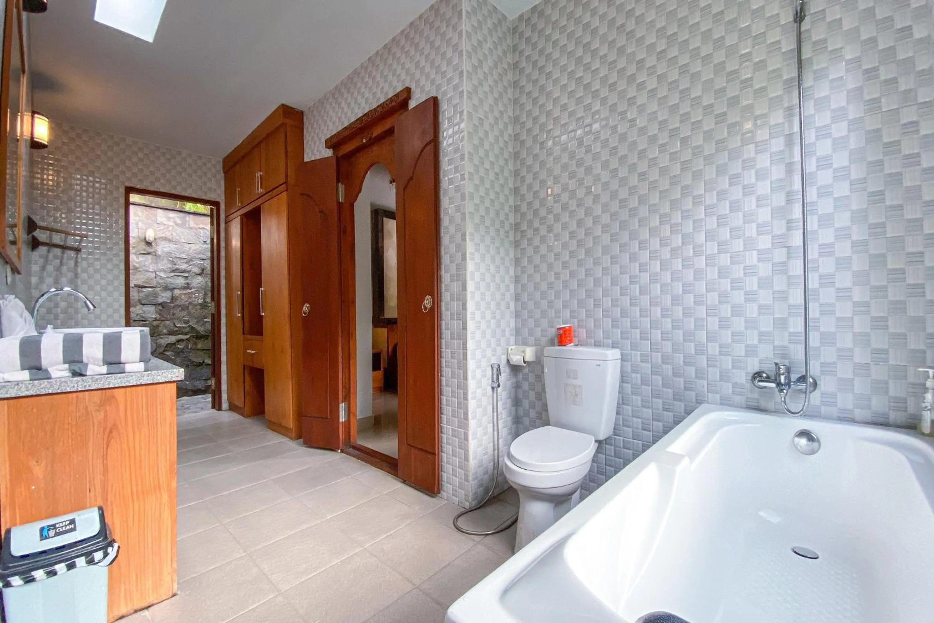 Shower in Bali Jungle Resort